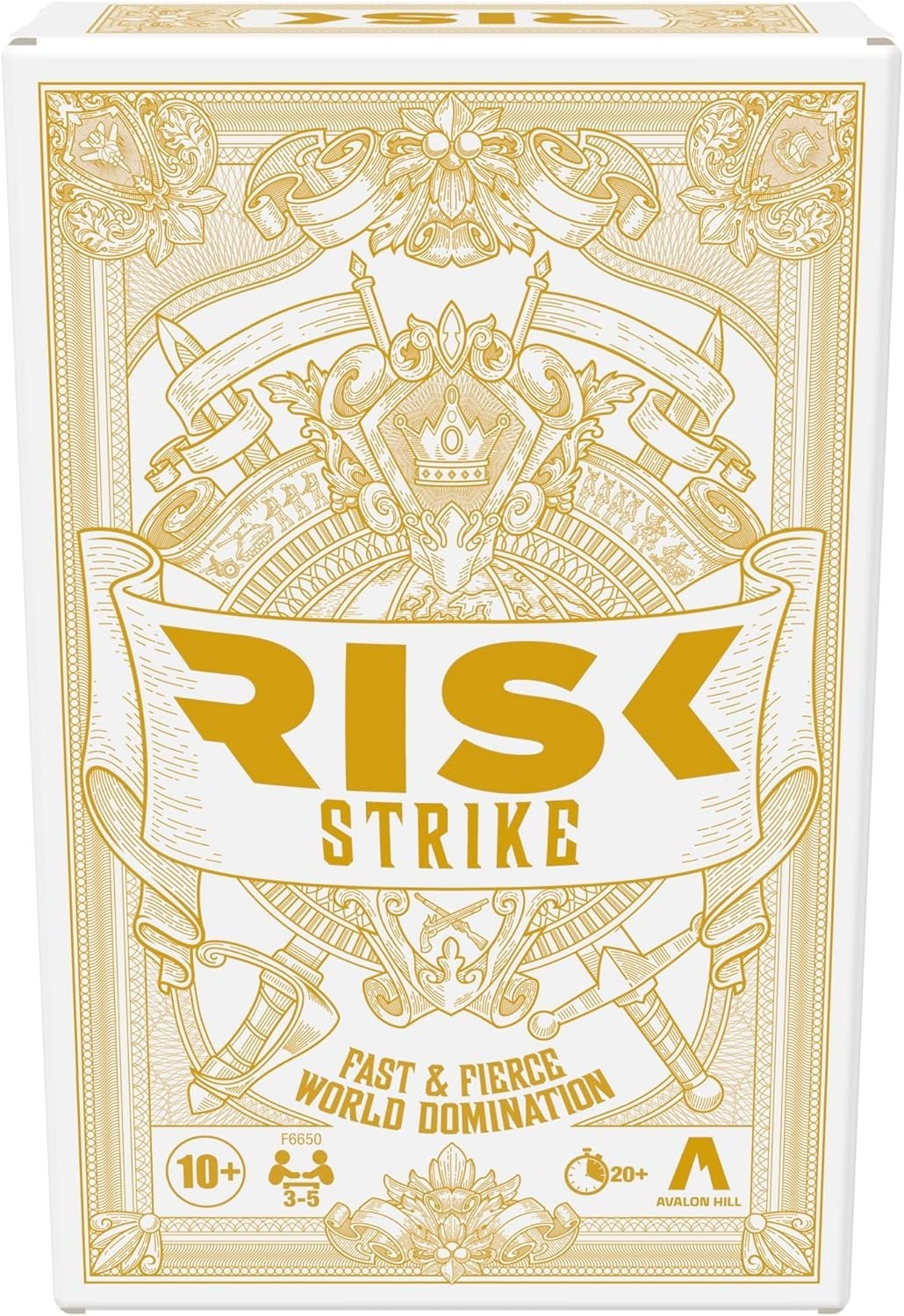 Hasbro Avalon Hill Risk Strike Card and Dice Game Fast & Fierce World Domination