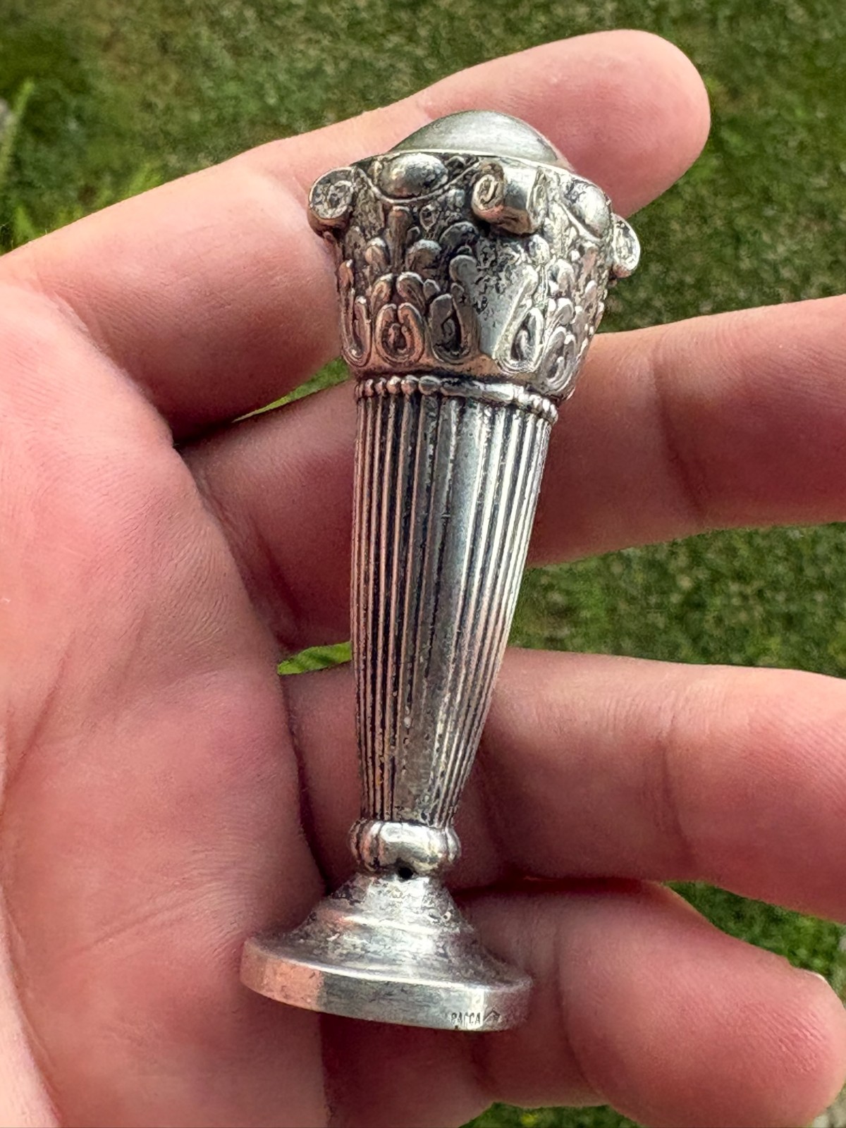 Robert Kraft RK Alpacca Art Nouveau Jugendstil Handle c1910 Germany