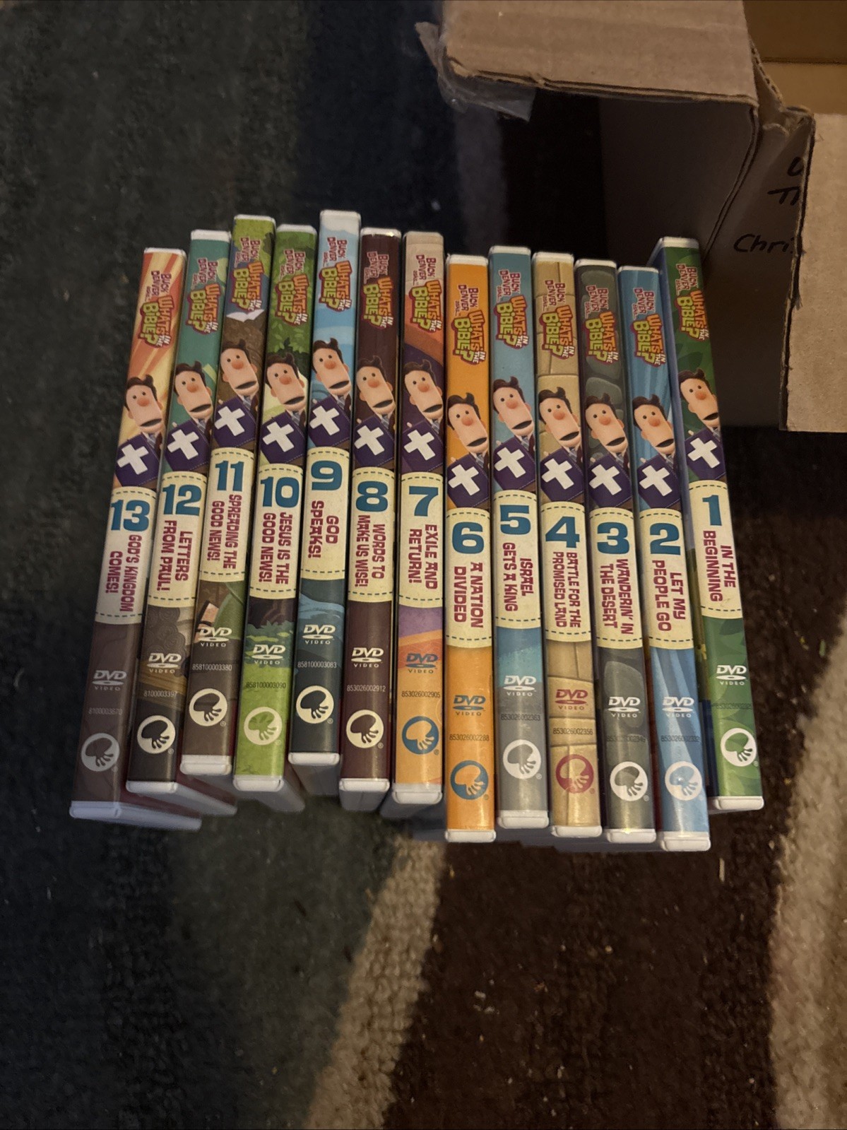Buck Denver Asks What\'s In The Bible? DVD Complete Set Lot 13 Volumes Children\'s Buck Denver Asks What\'s In The Bible? DVD Complete Set Lot 13 Volumes Children\'s