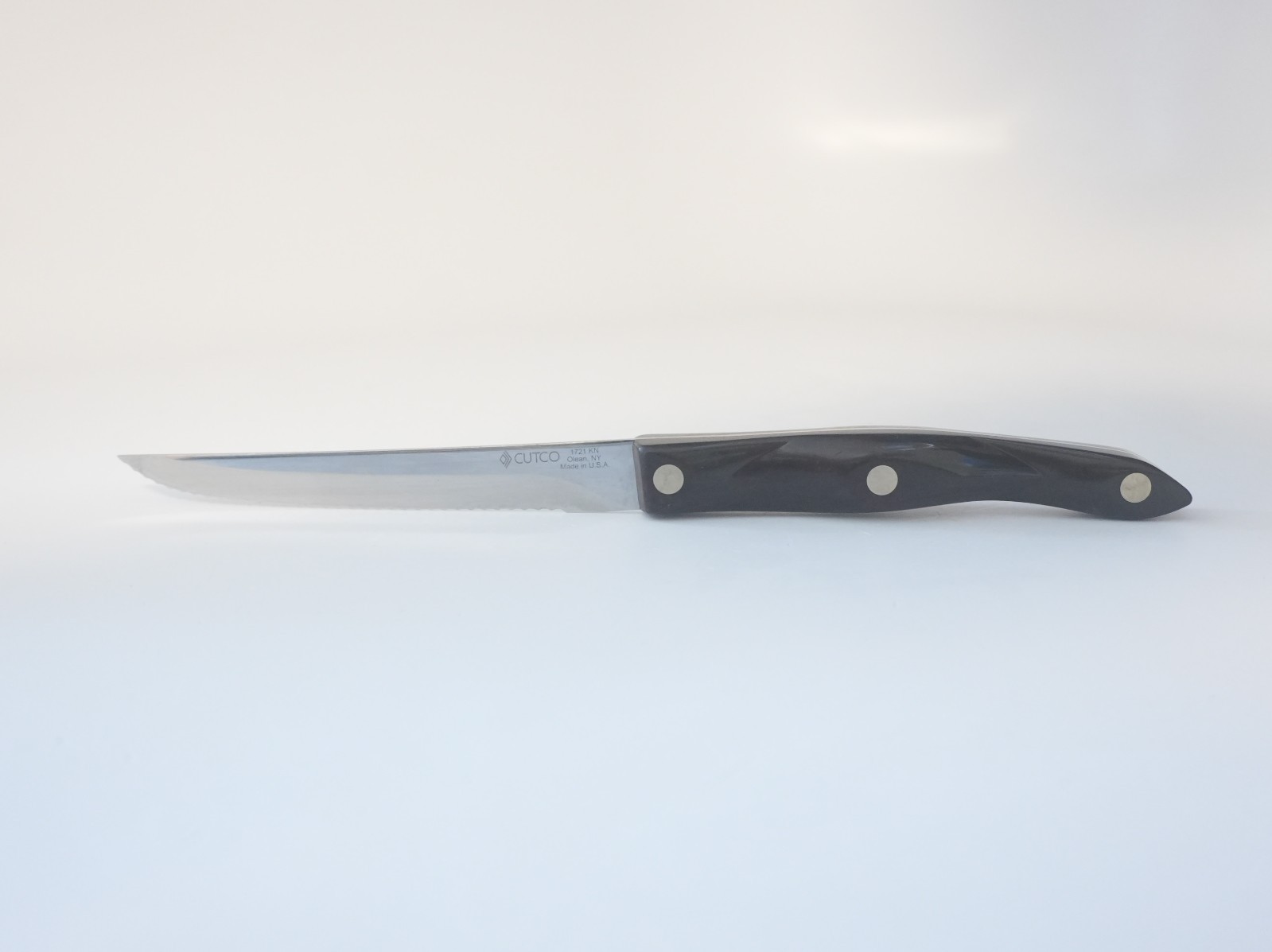 NICE Cutco 1721 KN Trimmer Knife - Brown Utility Serrated Edge  USA