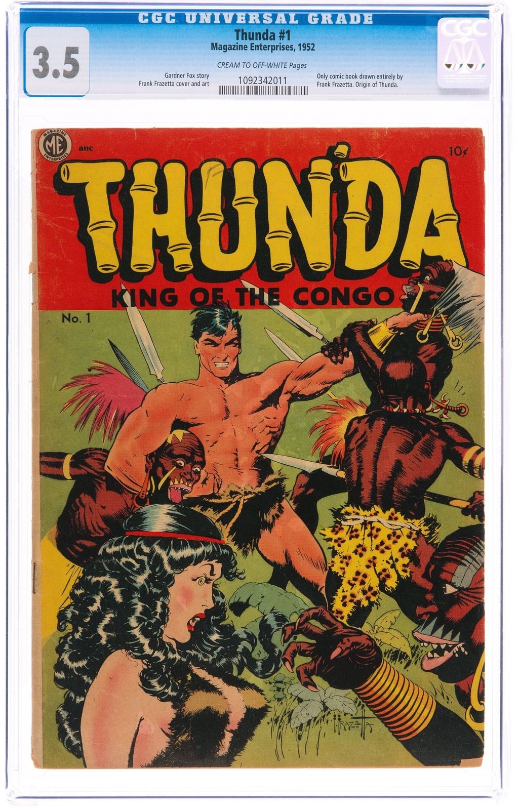 Thunda 1 CGC 3.5 Thunda 1 CGC 3.5