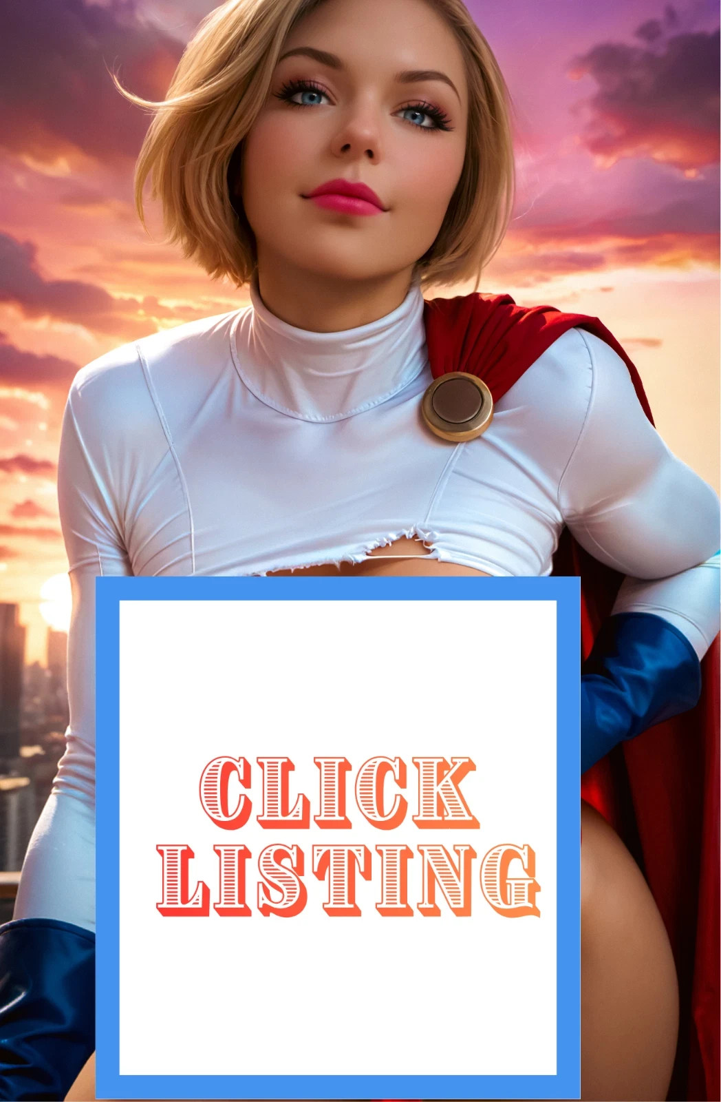 2026 Bangers Comics Power Girl Kara Cosplay VIRGIN LE 100