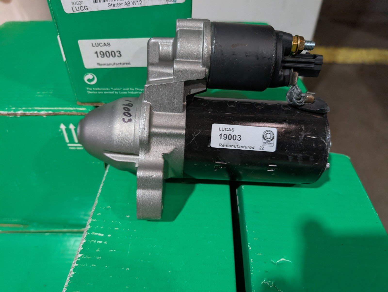 Lucas Remanufactured Starter Lucas 19003/ 07C911023DXNO CORE CHARGE