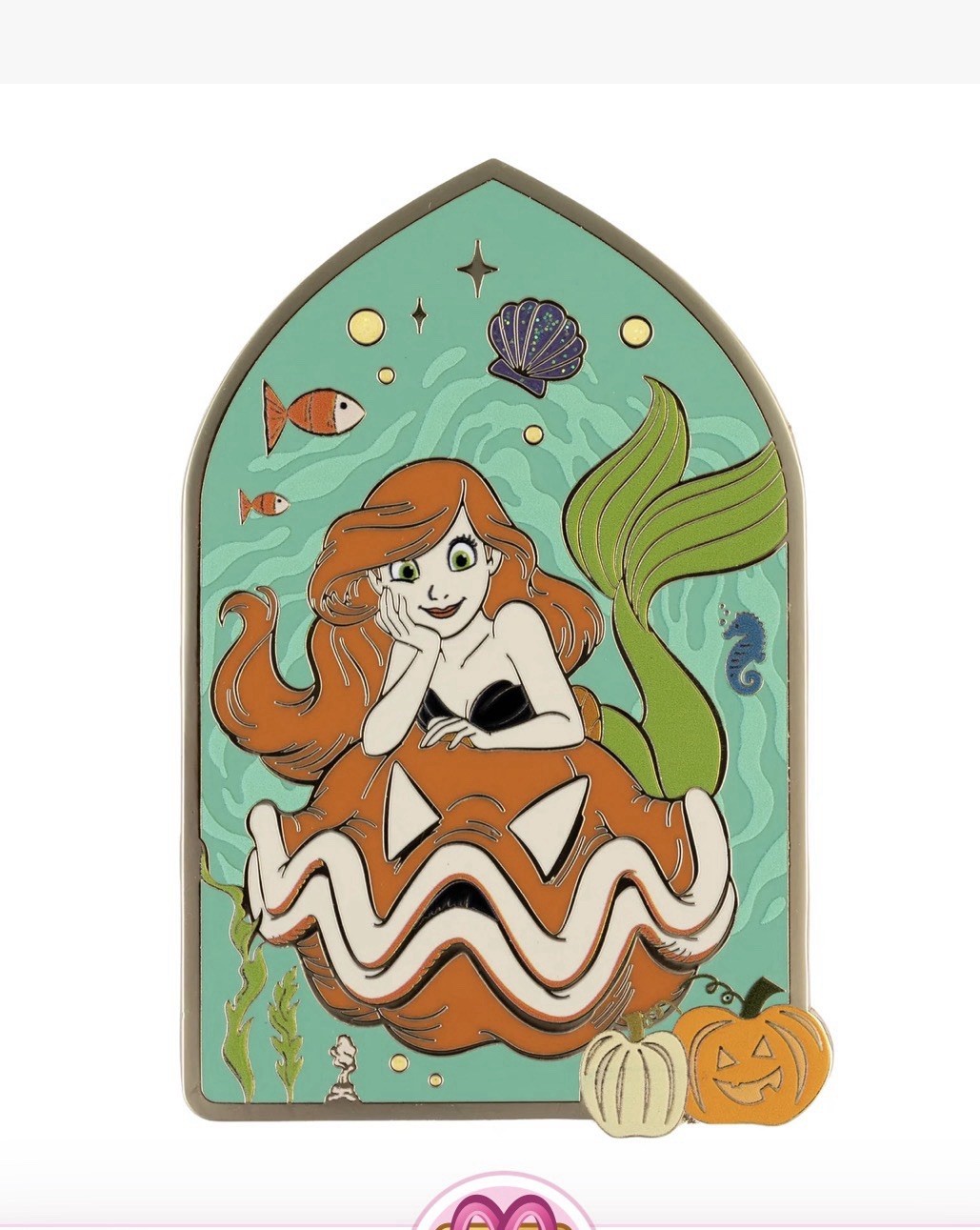 Disney Palm Ariel Atlantica Halloween 2026 Jumbo Pin Confirmed Disney Palm Ariel Atlantica Halloween 2026 Jumbo Pin Confirmed