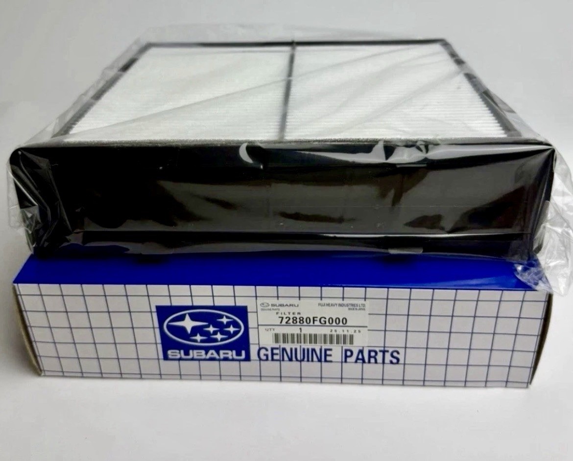 Genuine Subaru OEM Cabin Air Filter 2008-2018 Forester 72880FG000 2015-2021 WRX Genuine Subaru OEM Cabin Air Filter 2008-2018 Forester 72880FG000 2015-2021 WRX