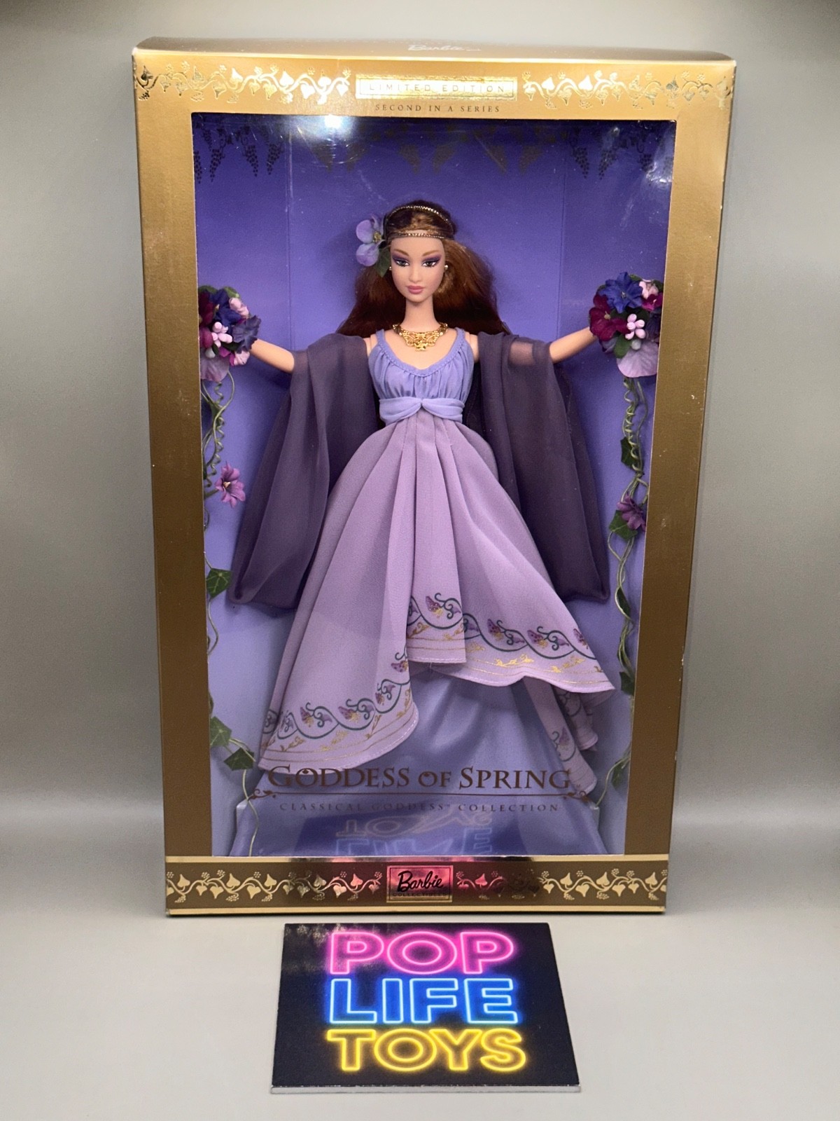 Vintage 2000 Mattel Classical Goddess “Goddess of Spring Barbie” #28112 *NRFB*