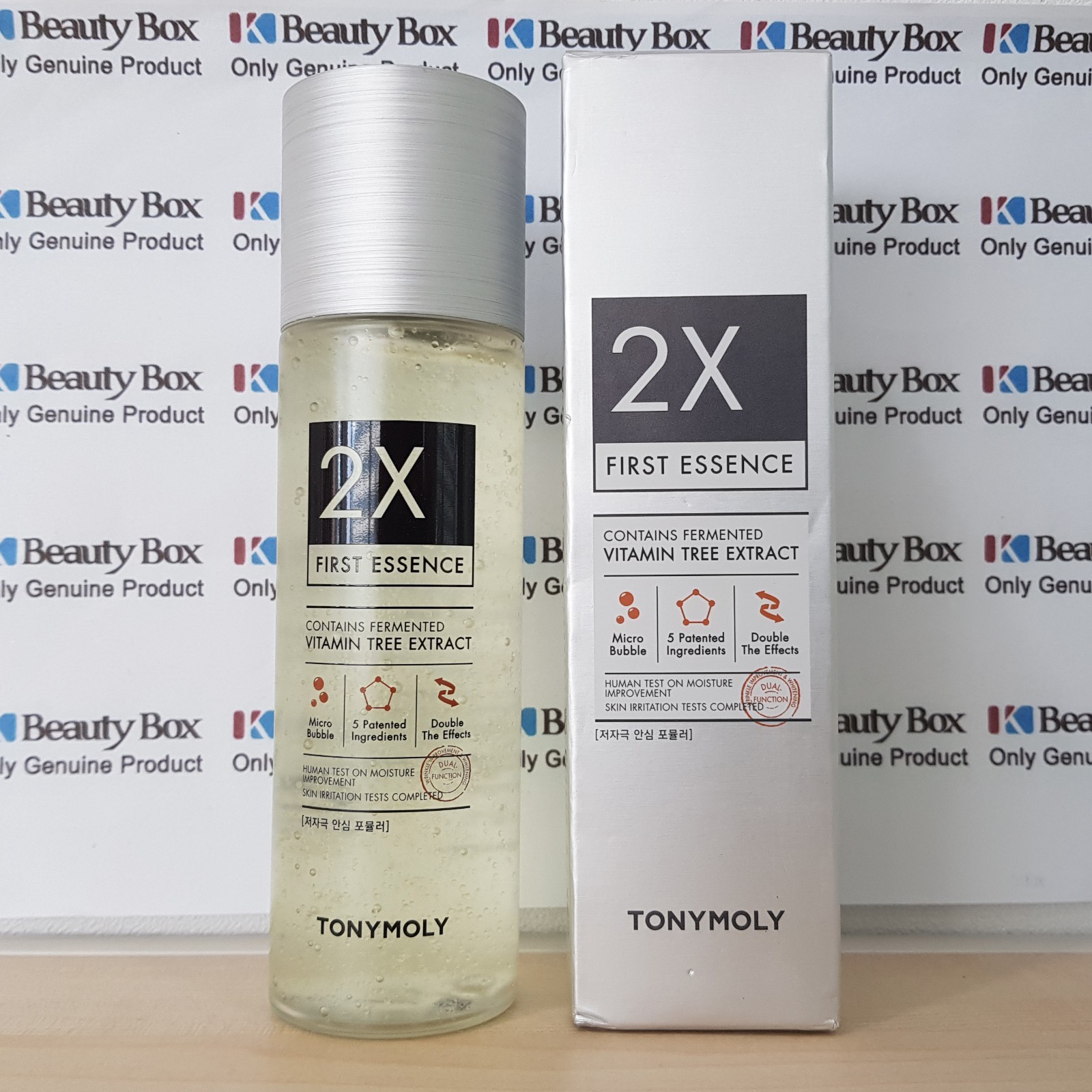 TONYMOLY 2X First Essence 200ml + FREE GIFT Korean Cosmetics K-Beauty