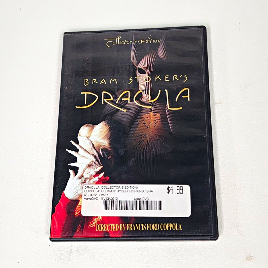 Columbia Pictures Bram Stoker\'s Dracula DVD Collector\'s Ed Coppola R WS 127m