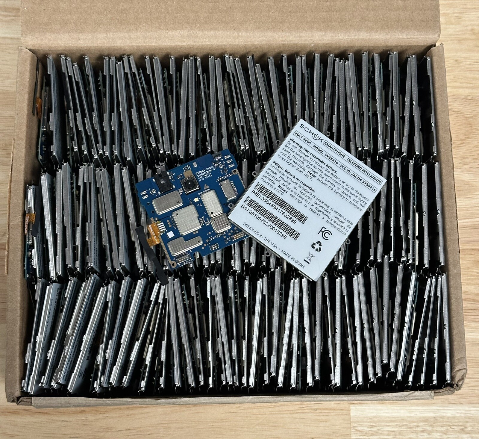 Lot Of 120 Schok Volt SV55 Unlocked Motherboard Main board CLEAN Model SV55216