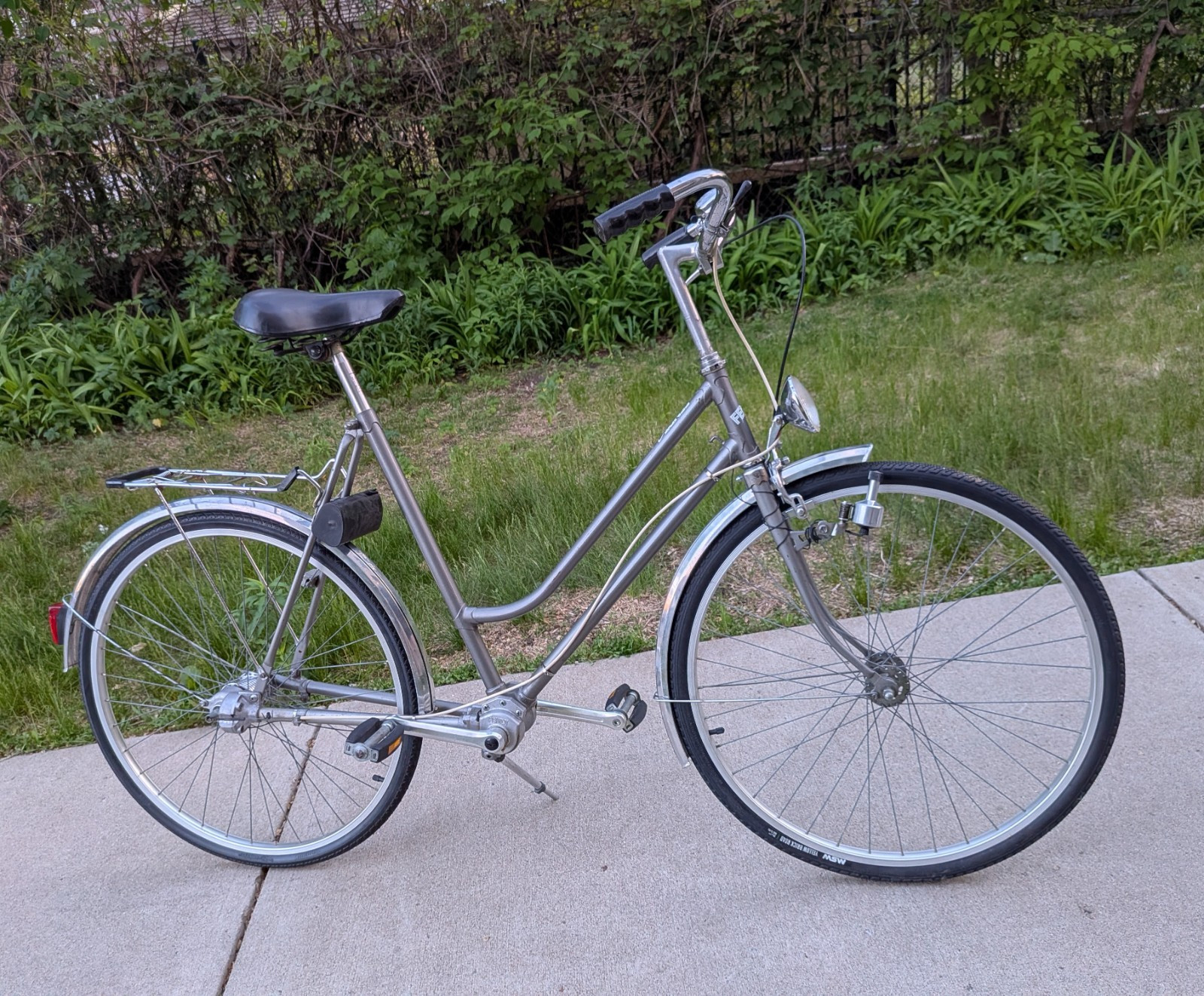 Fendt Cardano bicycle, rare german chainless design, 1980, incredible condition