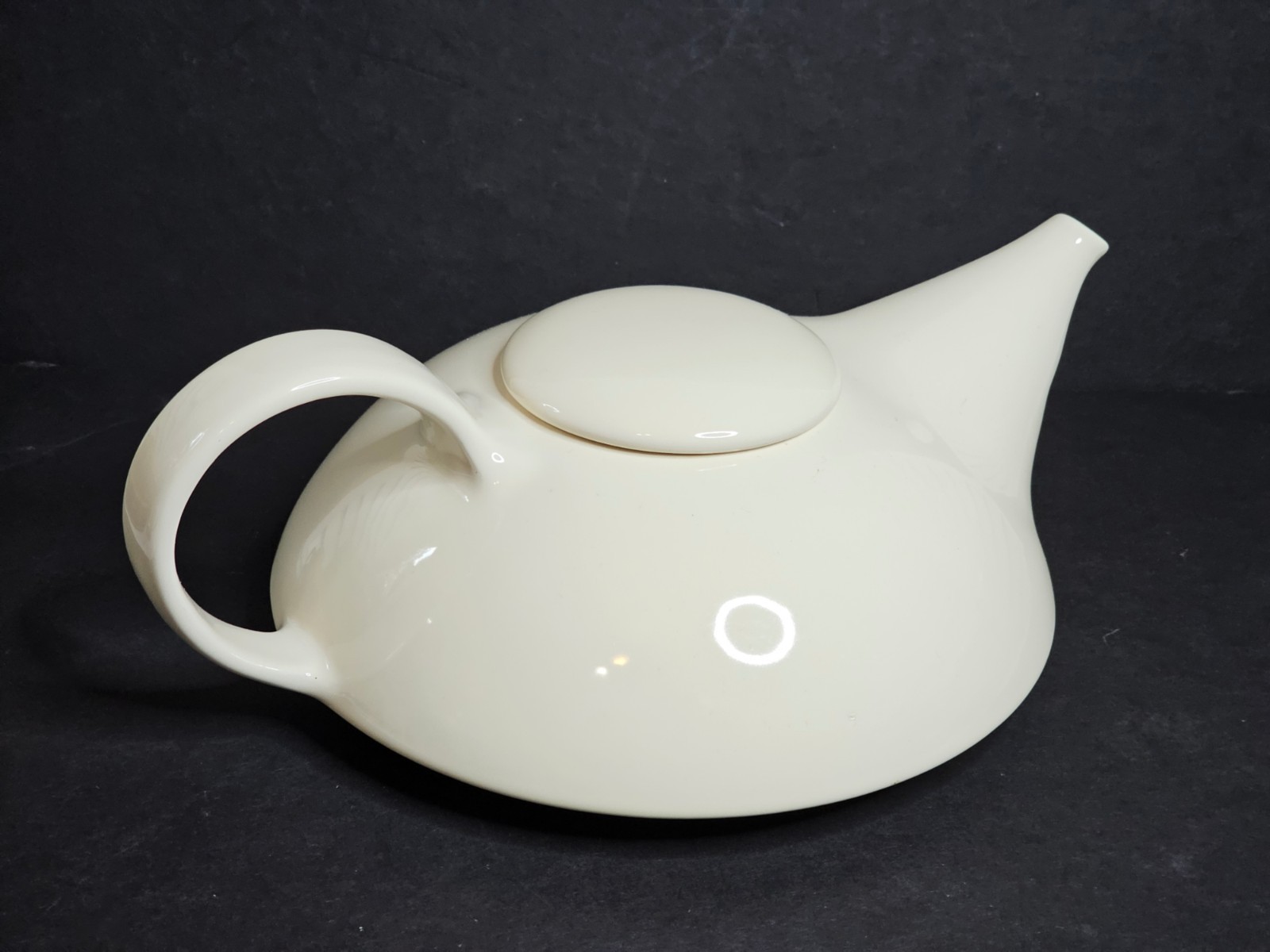 Vtg Claudia Shwide Shuride Teapot Toscany Japan MCM Ceramic Porcelain Postmodern