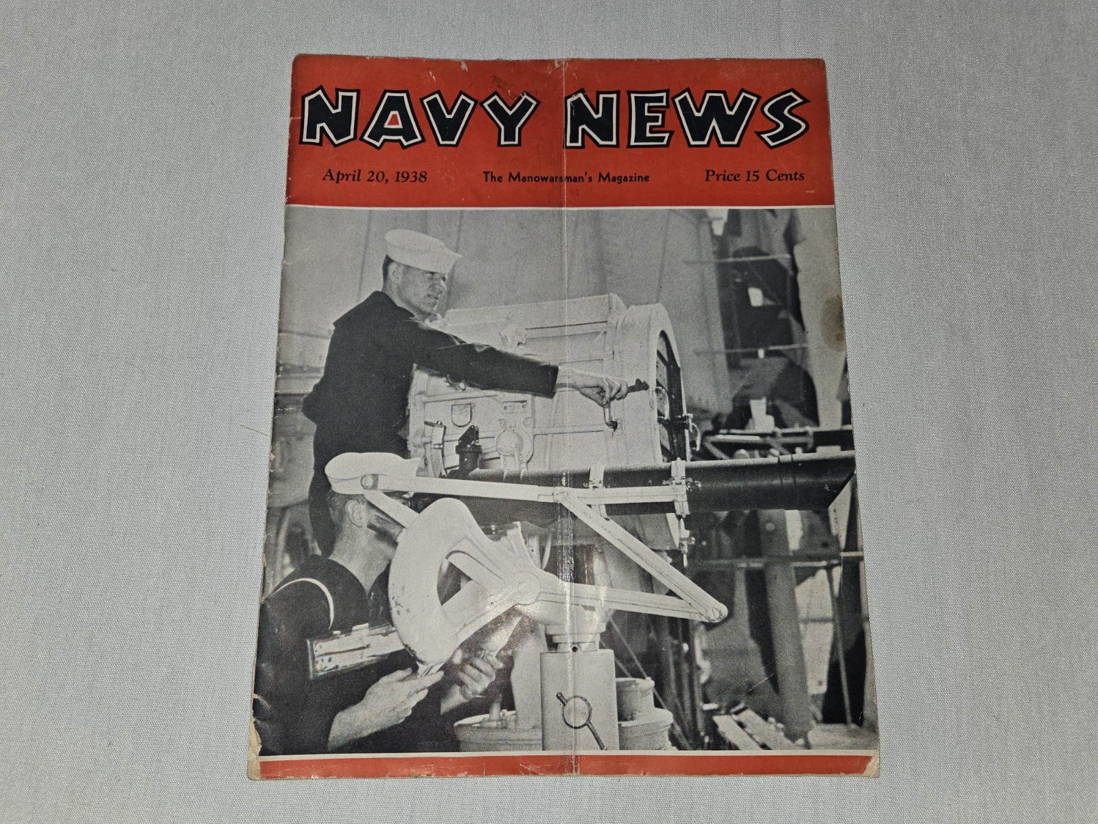 RARE 1938 NAVY NEWS THE MANOWARSMAN\'S MAGAZINE SAN DIEGO COMICS ADS HUDSON COORS