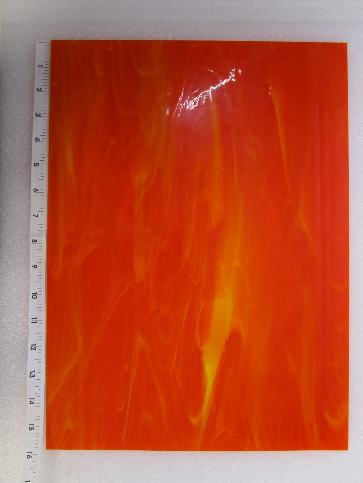 VTG STAINED/ART GLASS- 12\