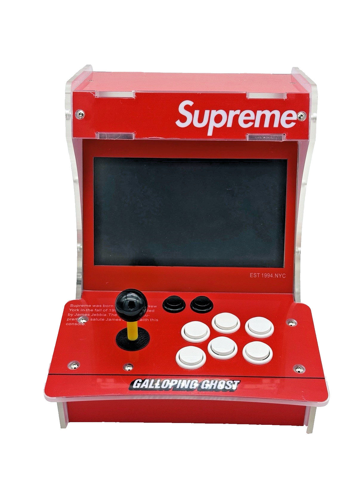 Limited Supreme x Galloping Ghost Dual Screen Bartop Arcade Machine 32,000 Games