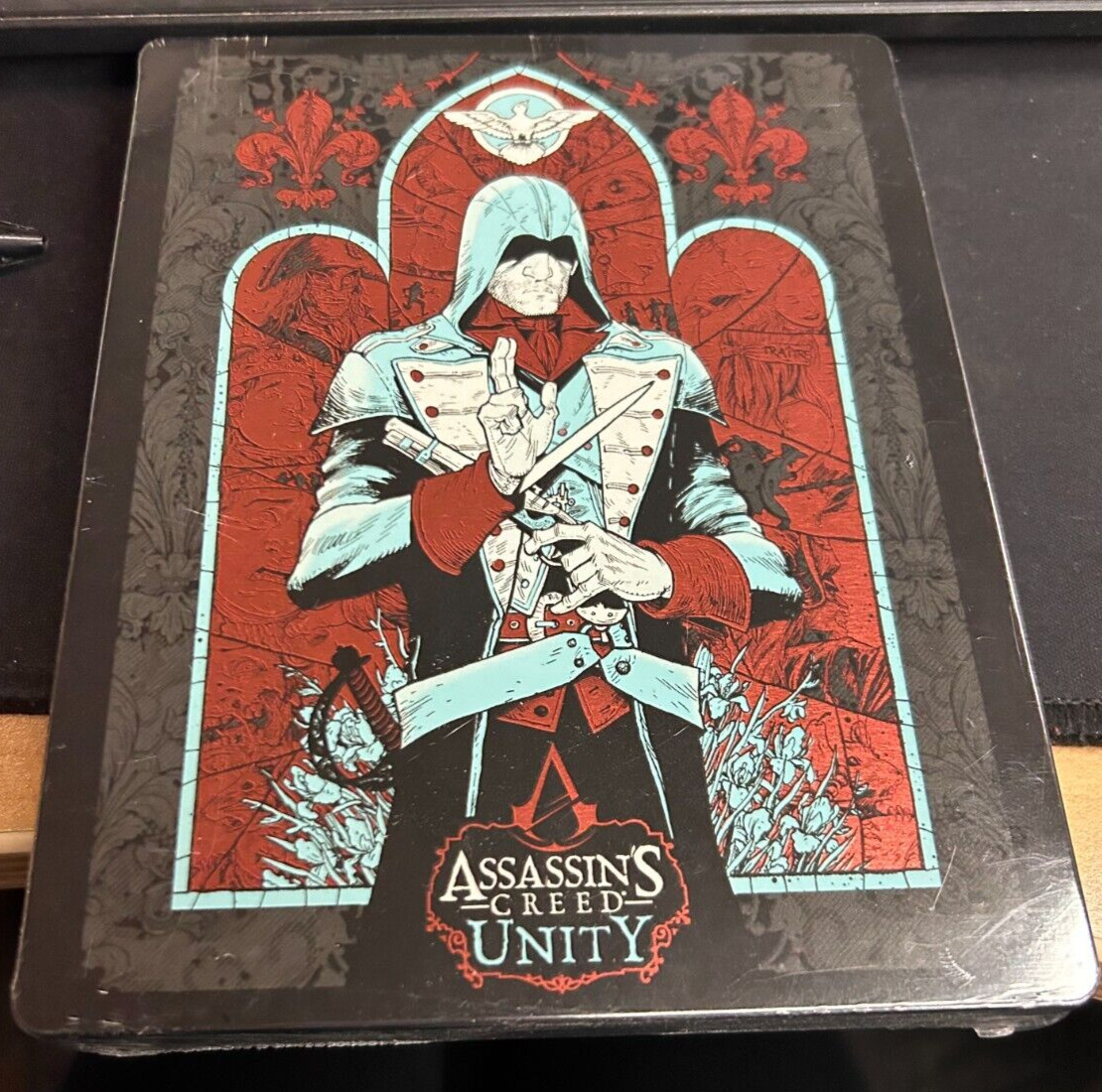 ASSASSINS CREED: UNITY STEELBOOK ONLY ***NEW*** OFFICIAL UBISOFT*** ASSASSINS CREED: UNITY STEELBOOK ONLY ***NEW*** OFFICIAL UBISOFT***