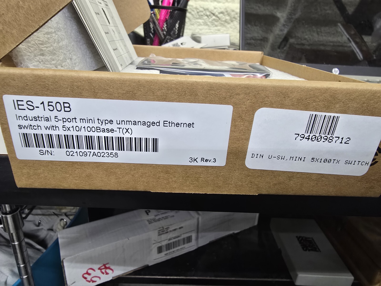 Oring IES-150B Industrial 5 Port Mini Unmanaged Ethernet Switch 100Base(456) Oring IES-150B Industrial 5 Port Mini Unmanaged Ethernet Switch 100Base(456)