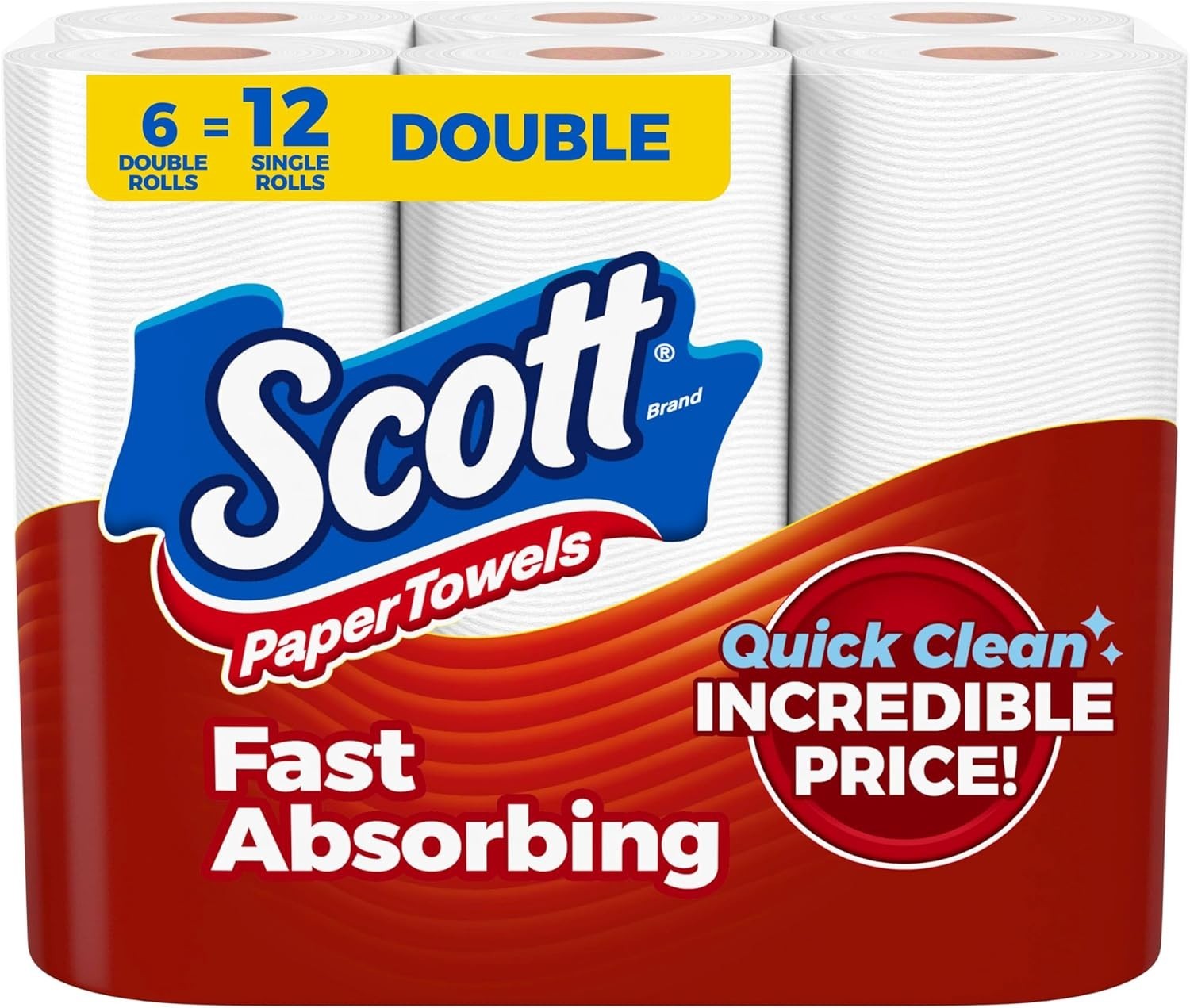 NEW Scott Paper Towels Bulk 60 Regular Rolls 30 Double Rolls 2 Packs of 15 White NEW Scott Paper Towels Bulk 60 Regular Rolls 30 Double Rolls 2 Packs of 15 White