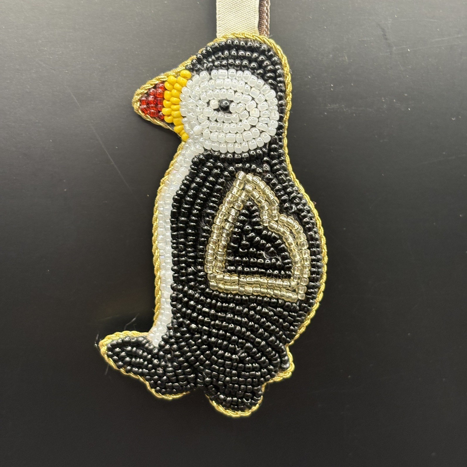 Vintage Beaded Penguin Ornament – Aquarium of the Pacific – 4” Long Beach CA Vintage Beaded Penguin Ornament – Aquarium of the Pacific – 4” Long Beach CA