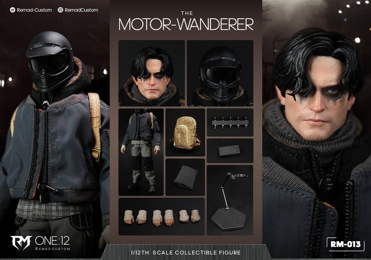 Remad Motor Wanderer RM-013 Action Figure 1/12 Scale Drifter Bruce Wayne...