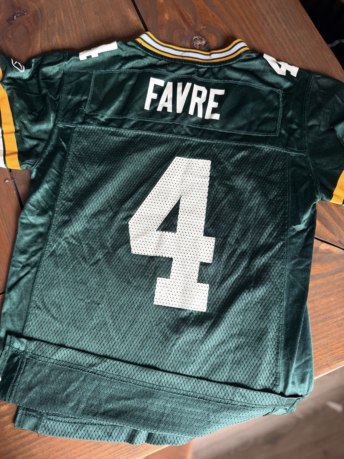 Vintage Y2K Reebok Brett Favre #4 Green Bay Packers NFL Jersey Youth M 10-12 Vintage Y2K Reebok Brett Favre #4 Green Bay Packers NFL Jersey Youth M 10-12