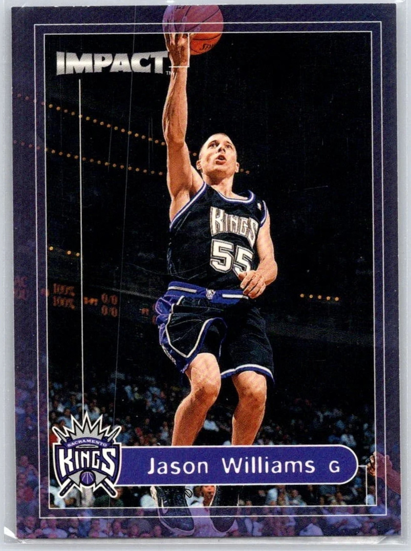 1999-00 SkyBox Impact #60 Jason Williams 90s NBA Sacramento Kings QTY Avail+
