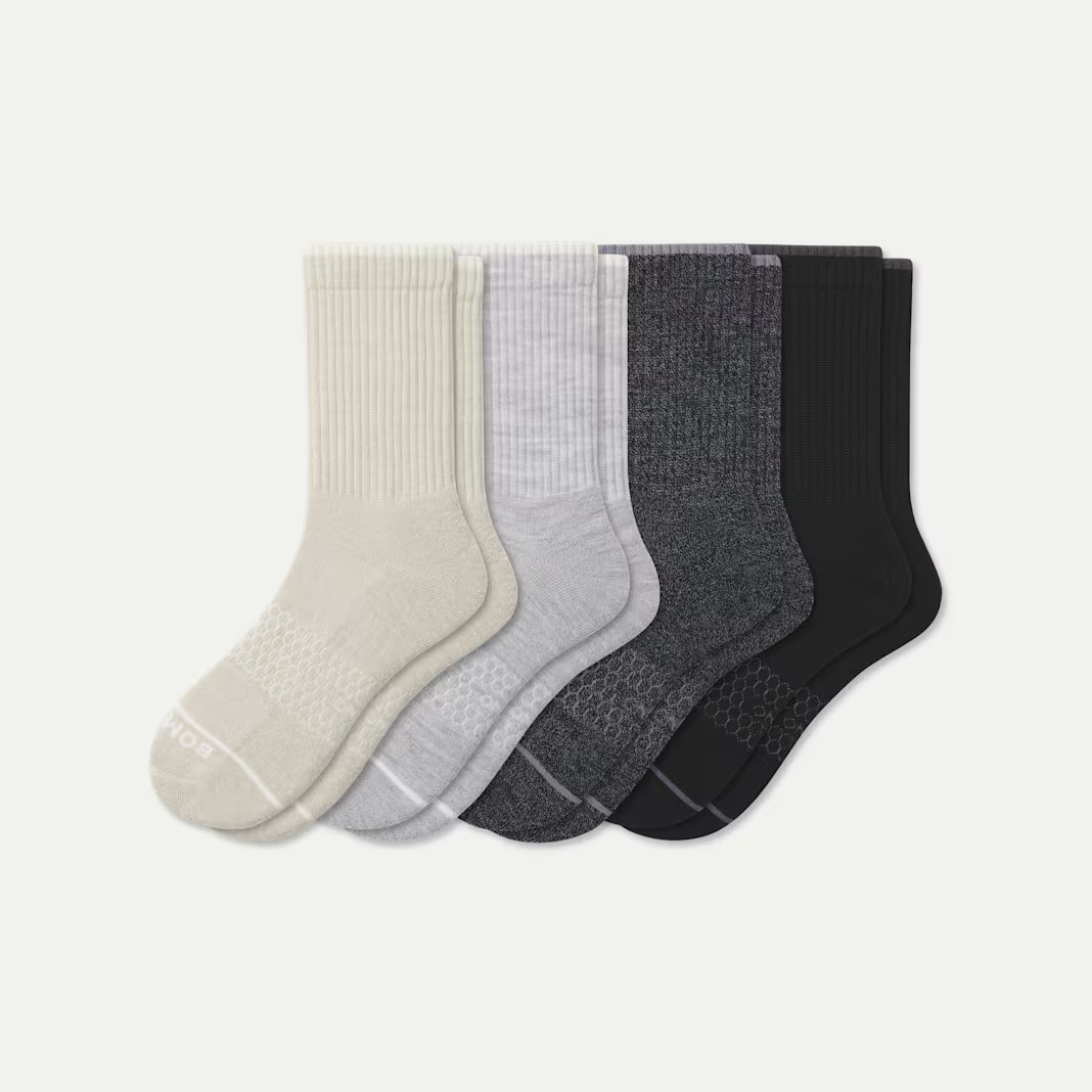 NWT -Bombas- Men's Merino Wool Blend Half Calf Sock 4-Pack-Choose Size & Color NWT -Bombas- Men's Merino Wool Blend Half Calf Sock 4-Pack-Choose Size & Color