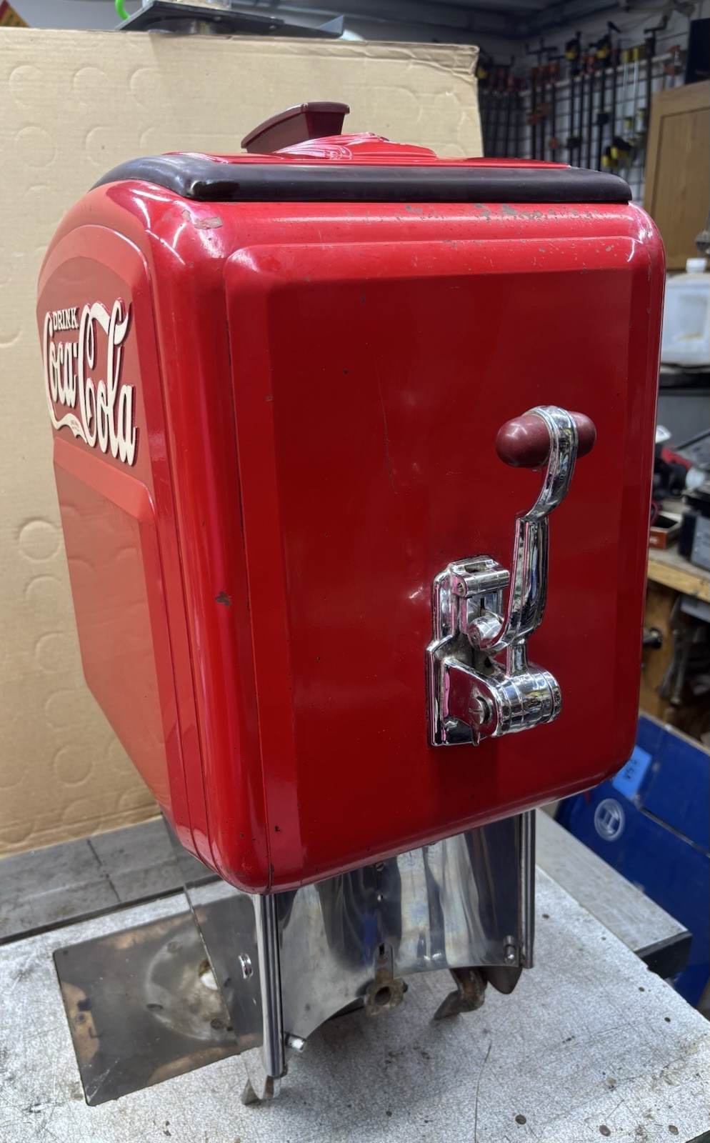 Vintage Original 1940s/1950s Coca-Cola Soda Fountain Countertop Dispenser Dole C Vintage Original 1940s/1950s Coca-Cola Soda Fountain Countertop Dispenser Dole C