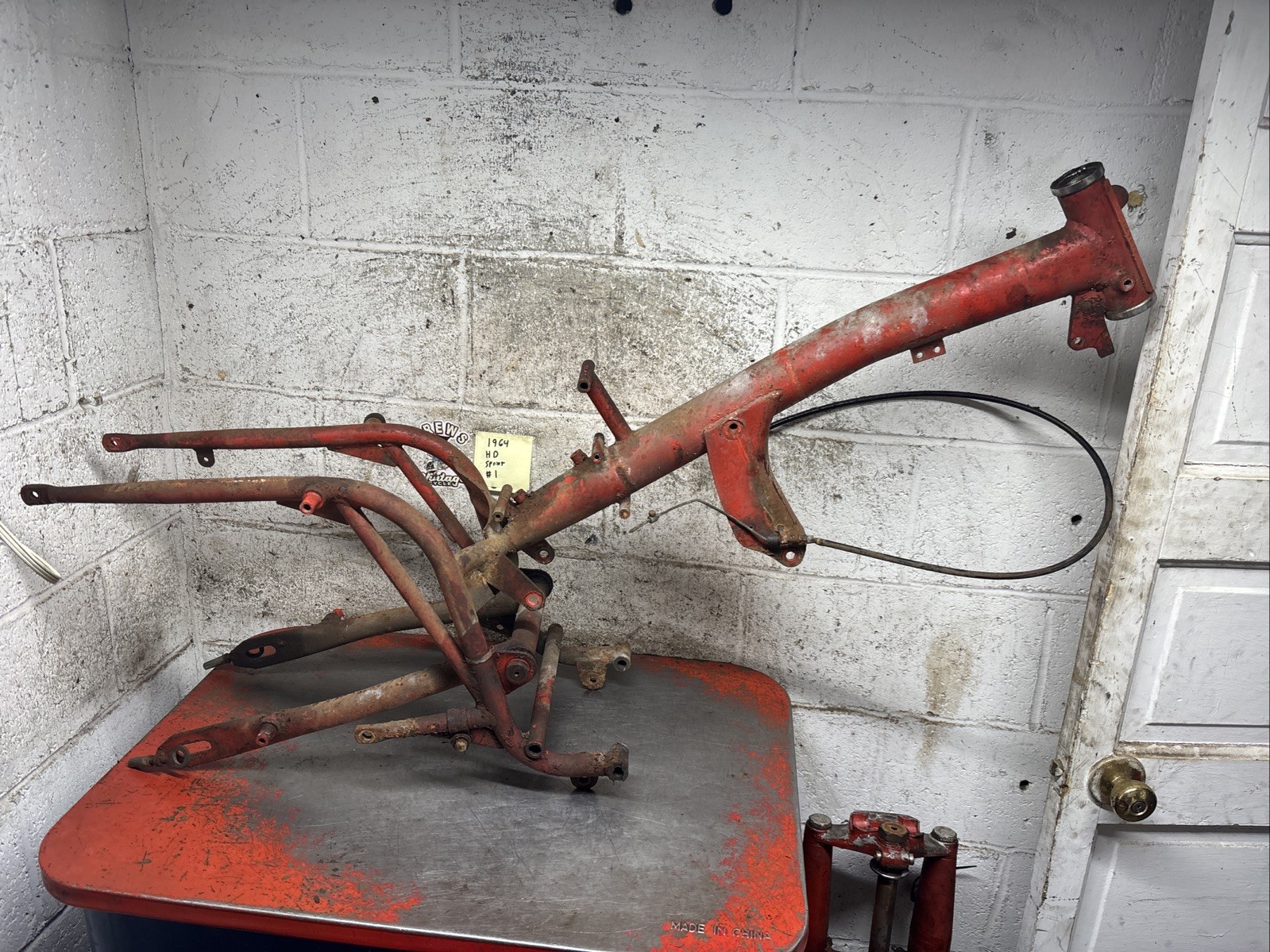 1964 Harley Davidson Aermacchi Sprint Frame OEM Vintage Original 