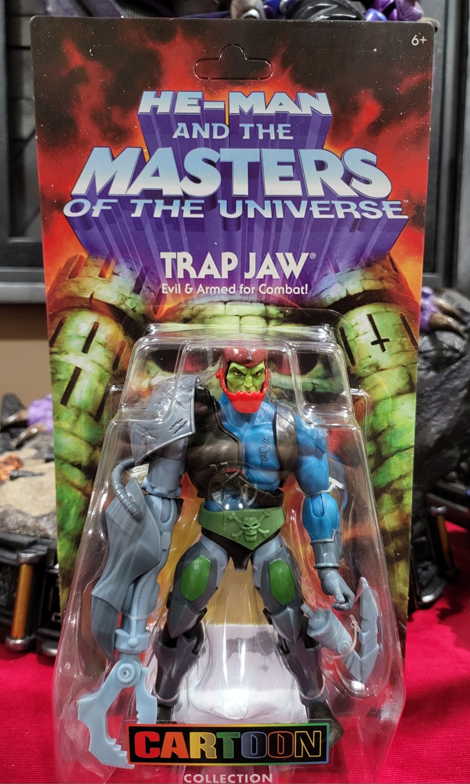 Masters of the Universe Origins Wave 32 Cartoon Collection 200X Trap Jaw Figure Masters of the Universe Origins Wave 32 Cartoon Collection 200X Trap Jaw Figure