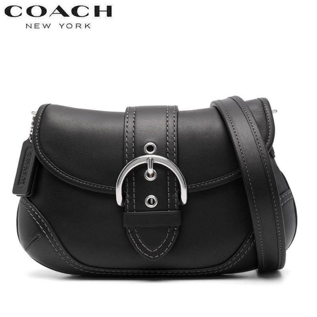 COACH Soho shoulder regenerative leather CR699 Black Outlet New