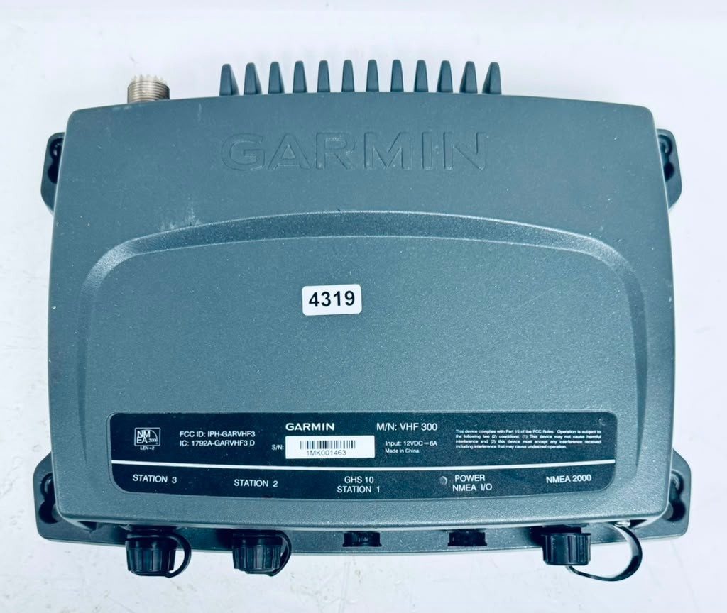 Garmin VHF 300 Marine VHF Two-Way Radio Transceiver Unit Only