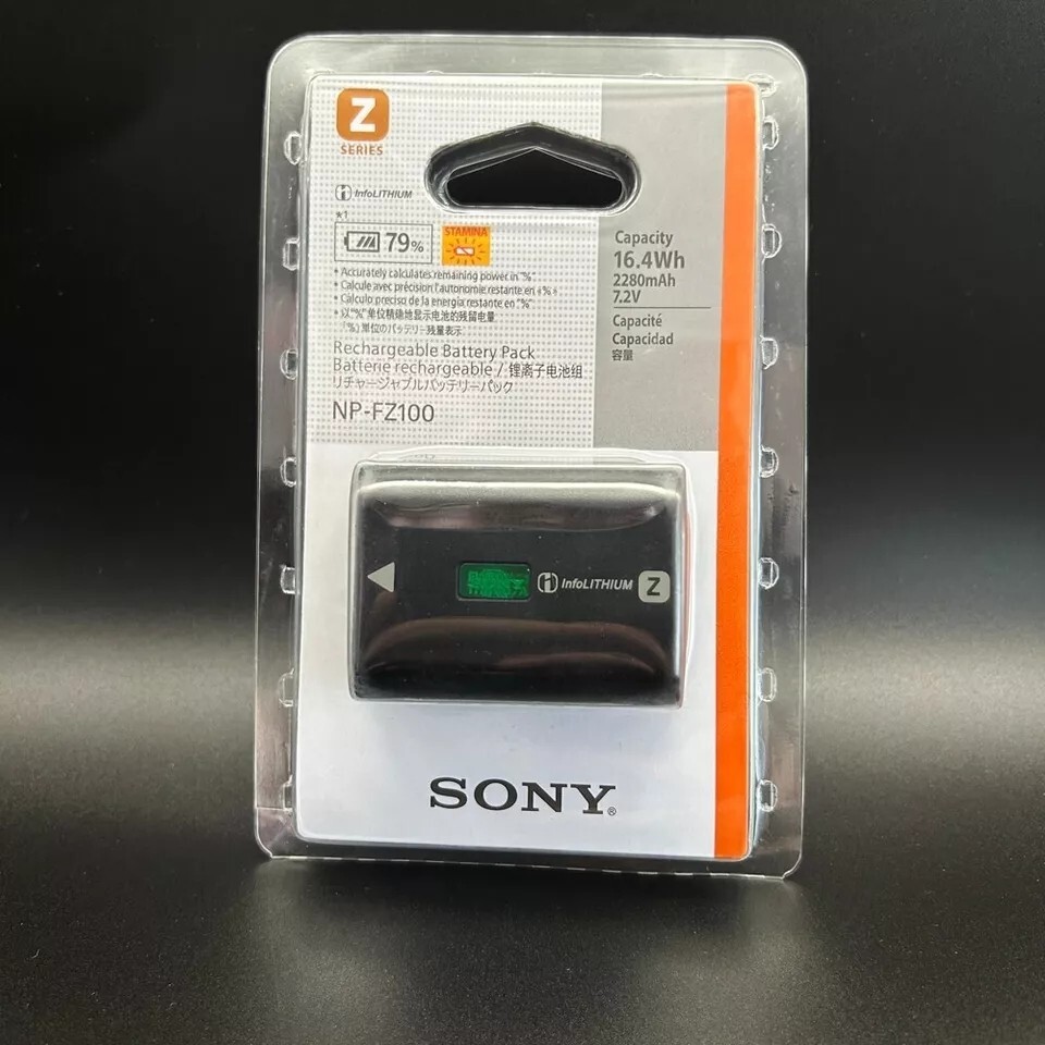 New NP-FZ100 7.2V 2280mAh Battery For Sony M2 M3 M4 S3 a9 A6600 a7RIII Cameras#2