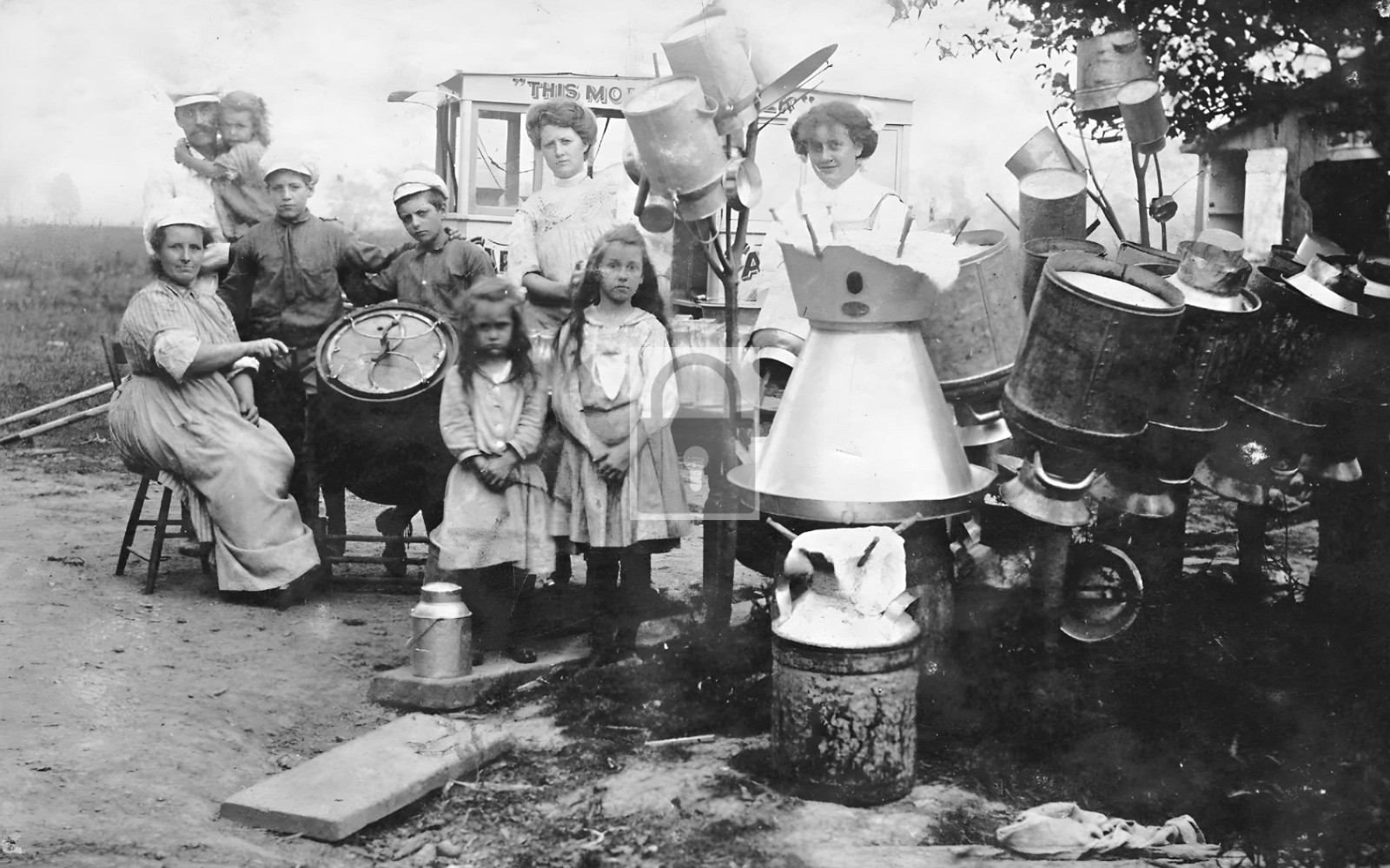 Farrington Family Dairy Farm Milk Jugs Depew New York NY - Reprint