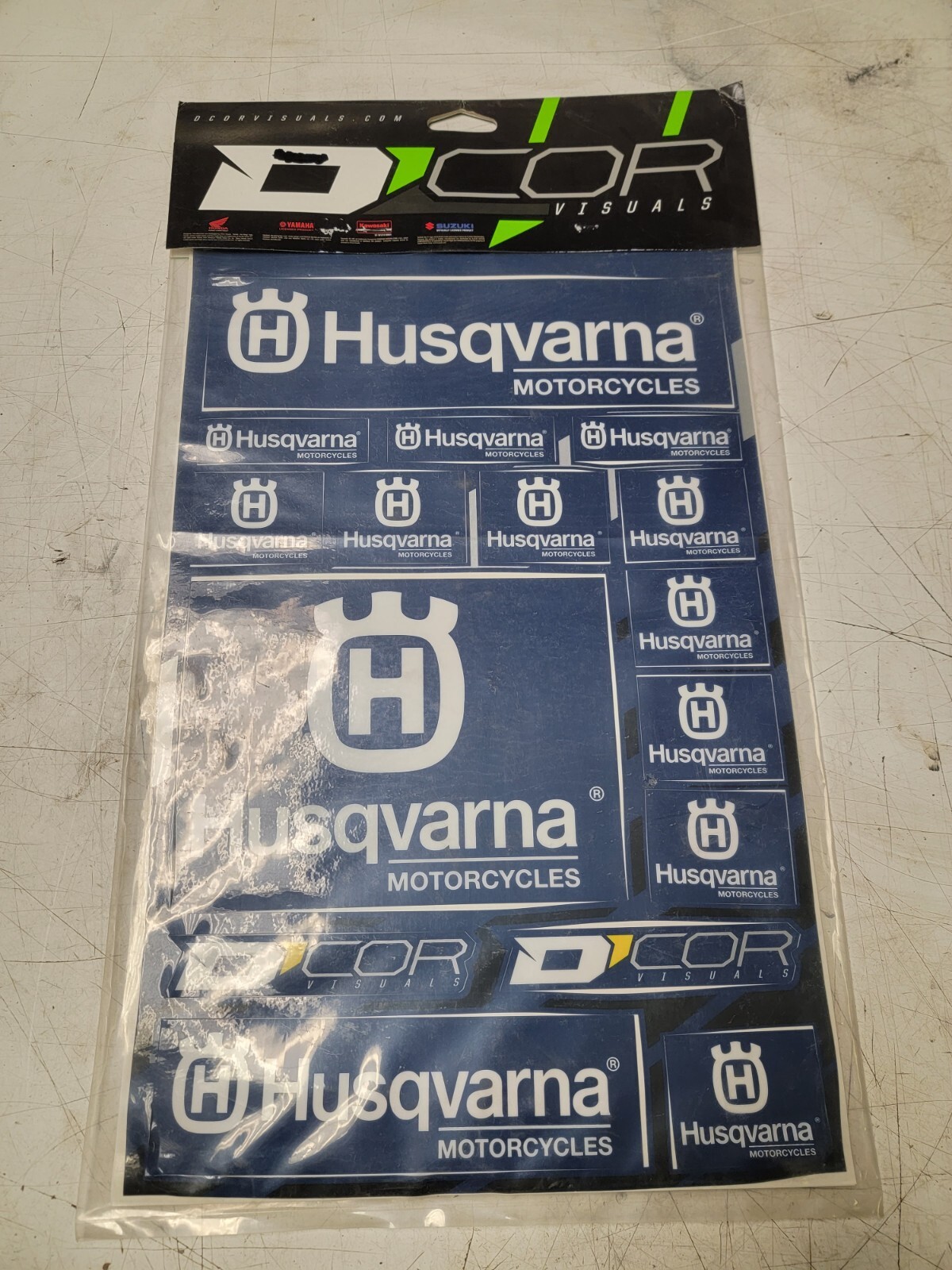 D Cor Husqvarna Decal Sheet 862-30105 D Cor Husqvarna Decal Sheet 862-30105