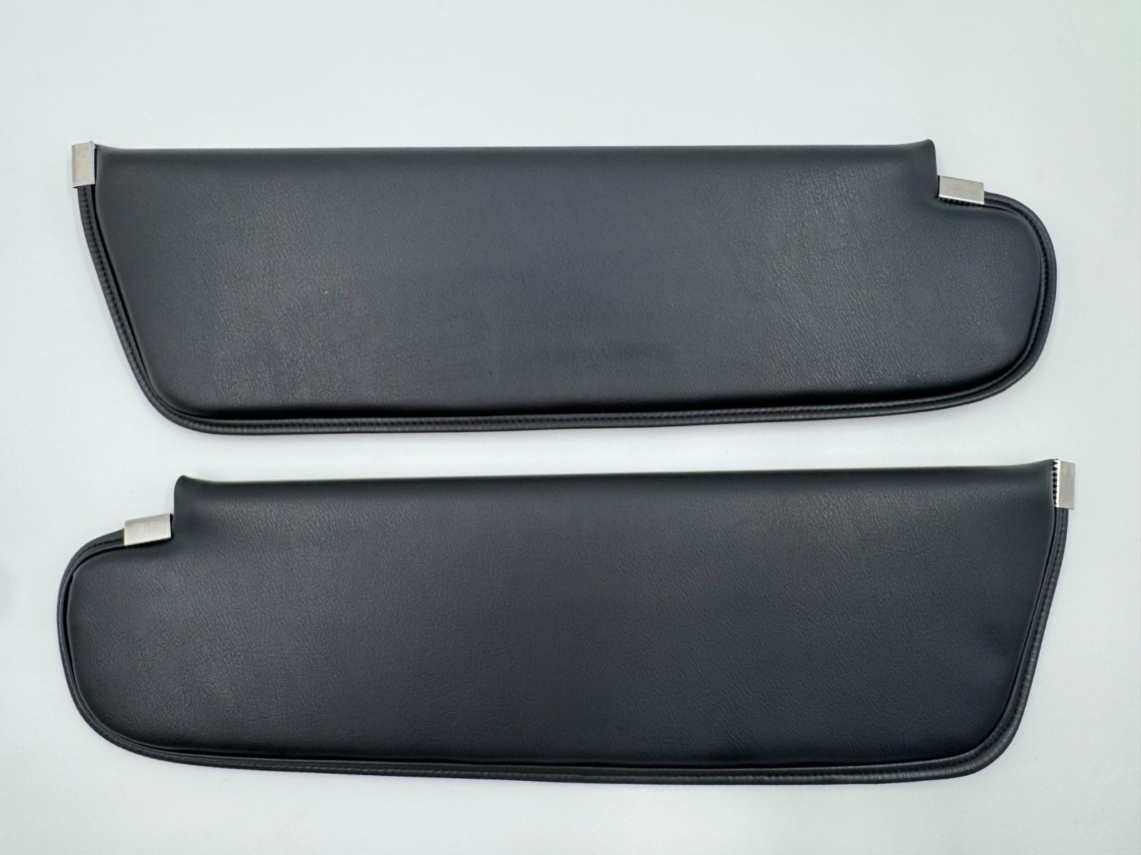 Black Sunvisor Set for 1970-1974 Dodge Challenger E-Body 2dr Hardtop