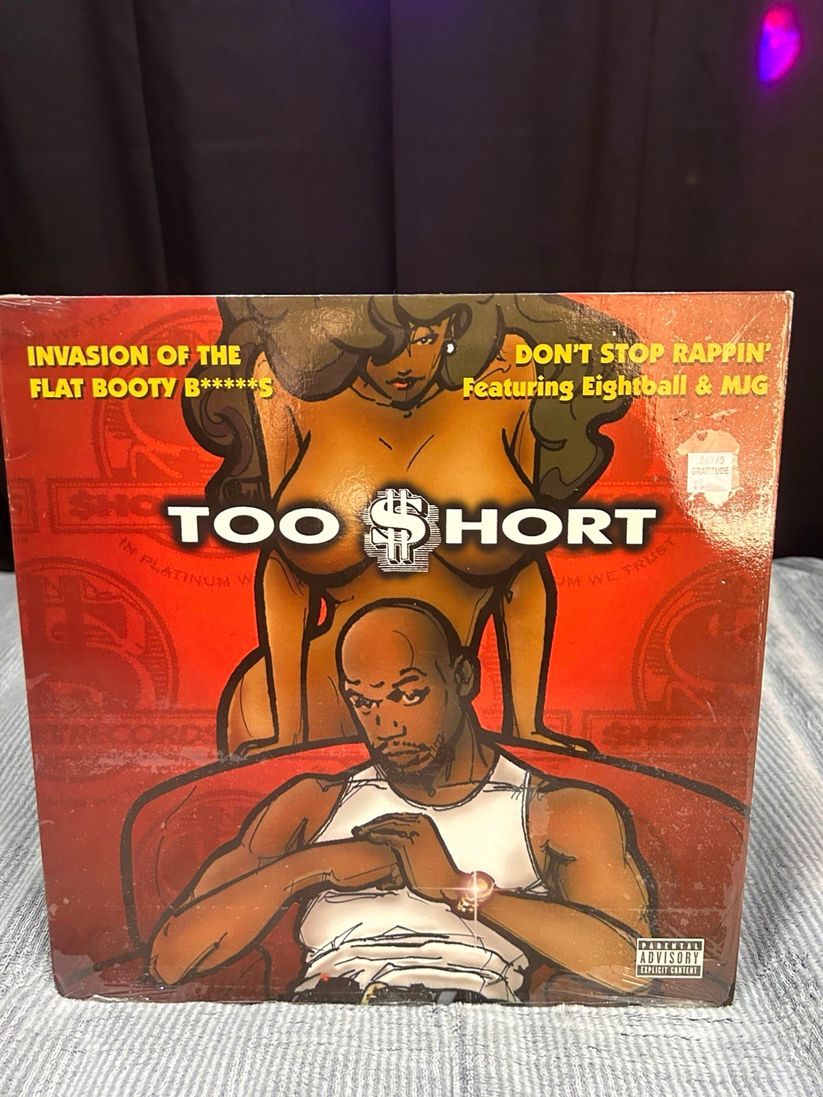 Too Short “Invasion of the Flat Booty B*****s” EP Vinyl Record Jive single Too Short “Invasion of the Flat Booty B*****s” EP Vinyl Record Jive single