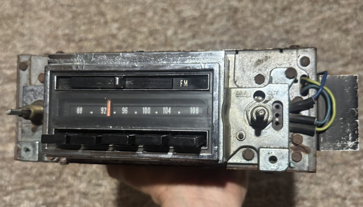 1970-72 BUICK SKYLARK AM/FM RADIO GSX GRAN SPORT GS-455 1968-69 CONVERTIBLE 1971