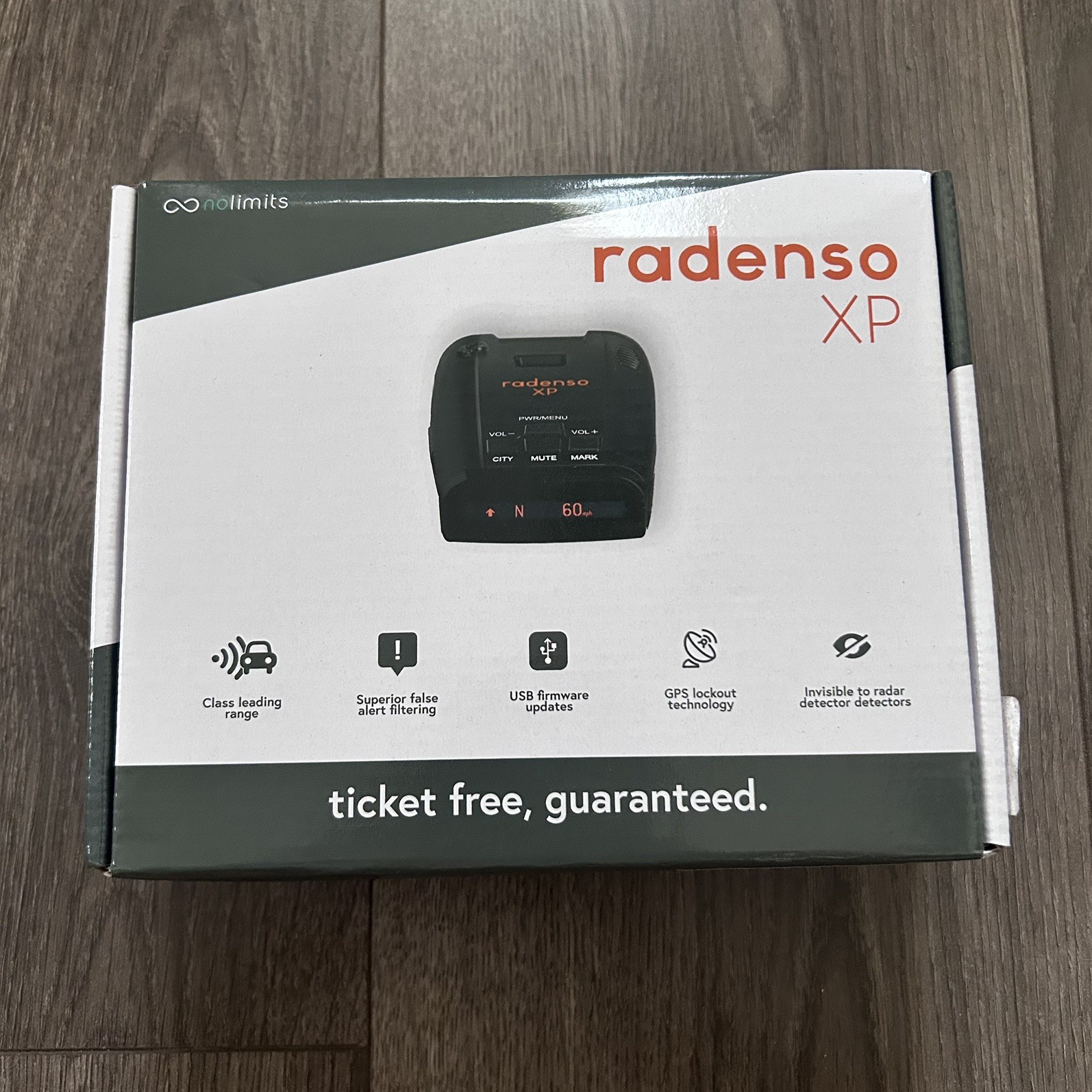 RXP Radenso XP Radar & Laser Detector with GPS Lockouts