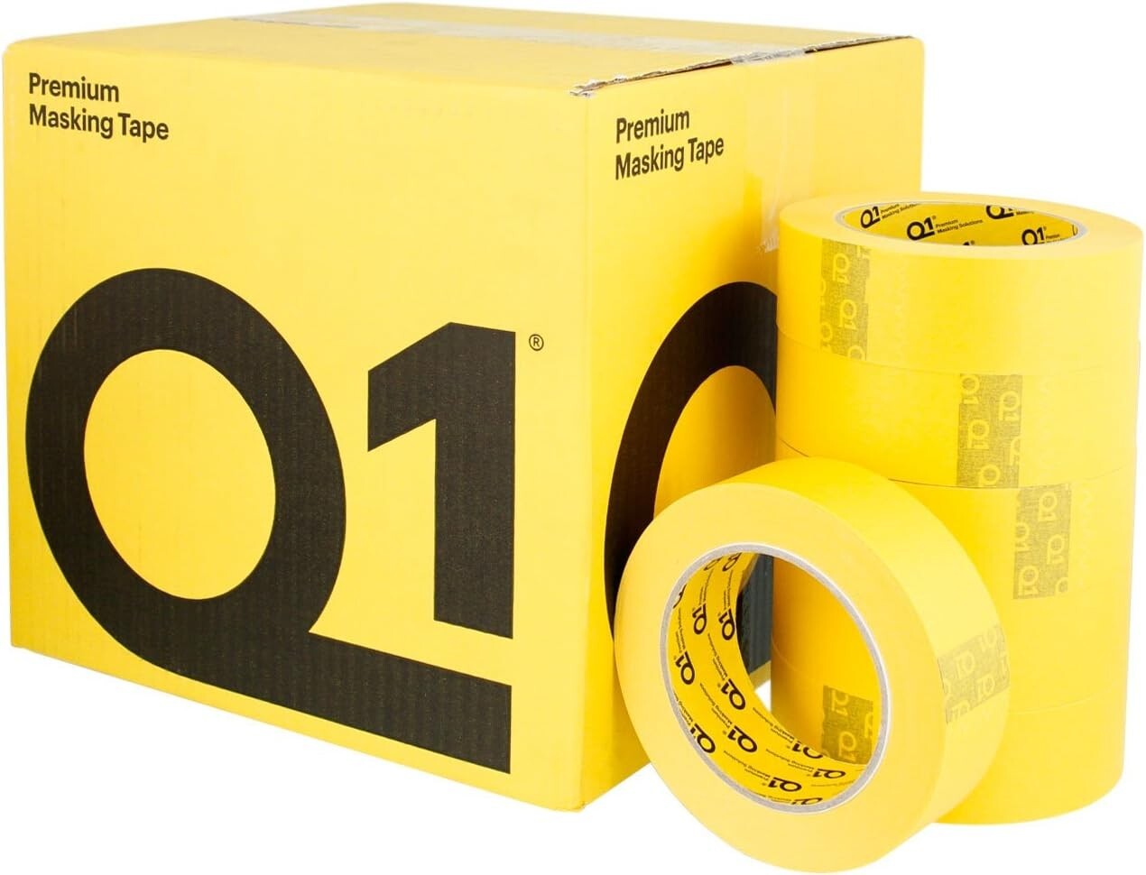 Q1 -3/4 inch (18mm X 55m))  Premium High Performance Green Masking (48/CS)