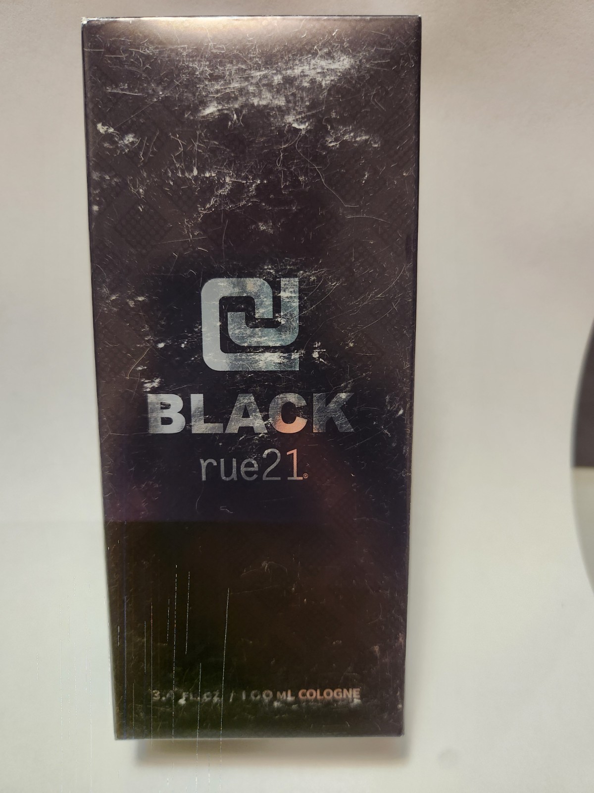 Rue21 CJ Men\'s Black Cologne Spray - 3.4 fl oz, 100 ml (IMPERFECT BOX)