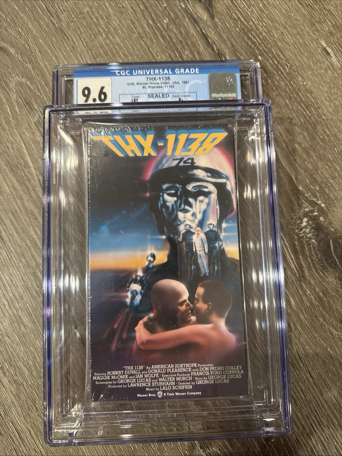 1991 THX 1138 Cult Sci Fi CGC 9.6  Lucas Debut Film New Factory Sealed🔥🔥