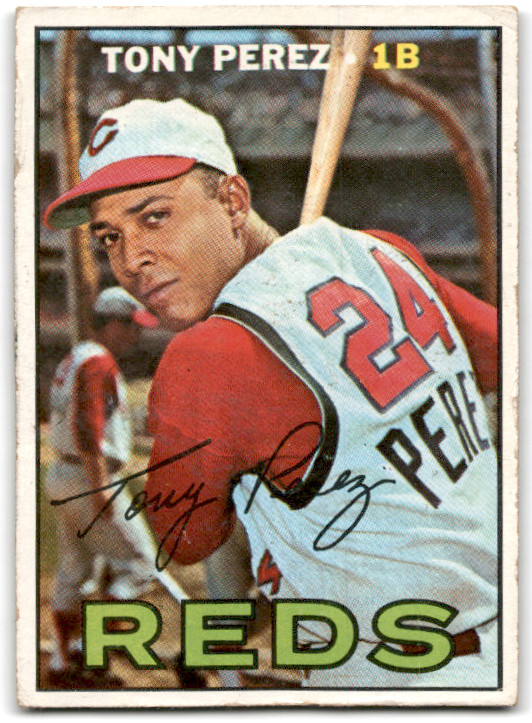 1967 Topps TONY PEREZ #476
