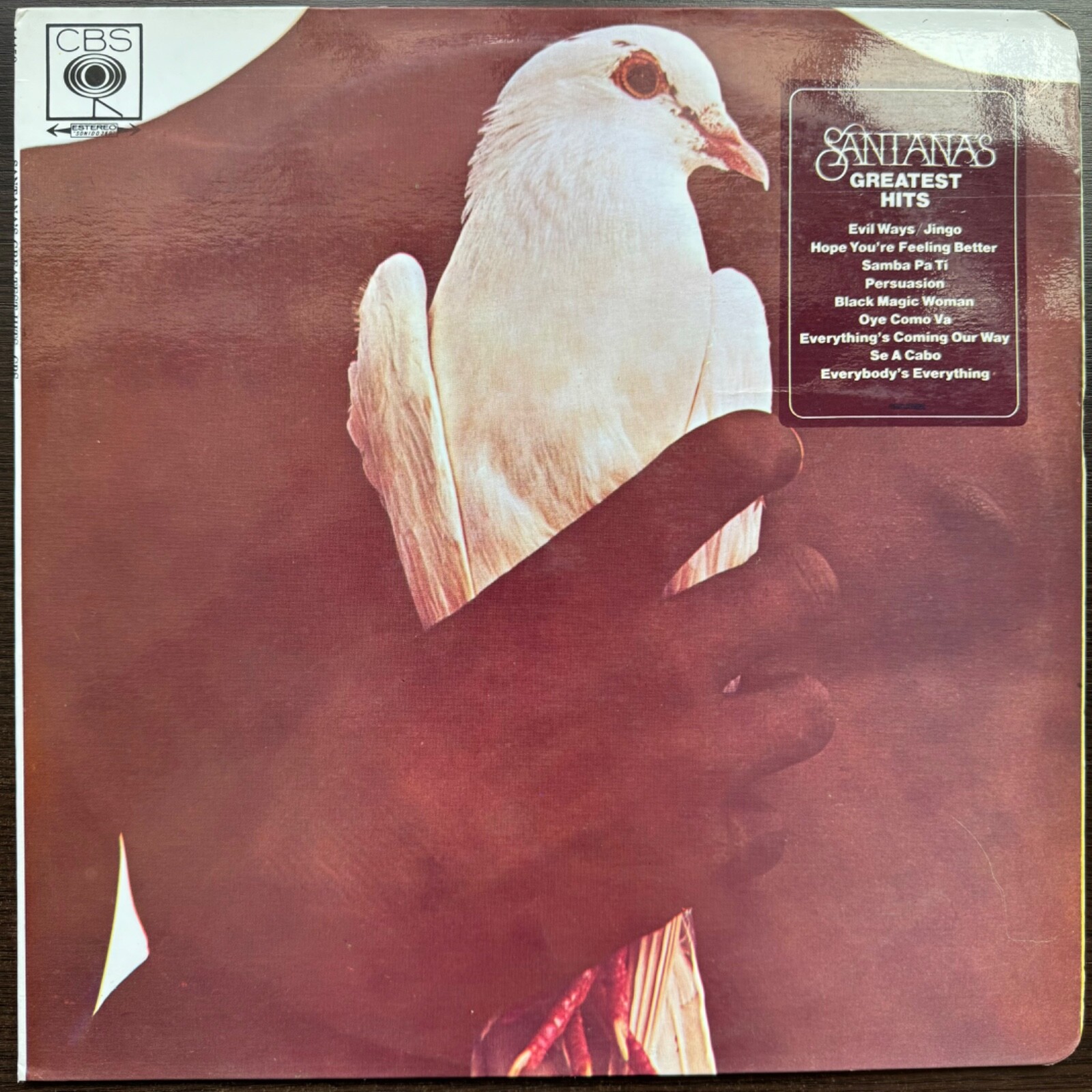 Santana ‎– Santana\'s Greatest Hits RARE PRESS COLOMBIA 1974 BLUES ROCK COLECCION