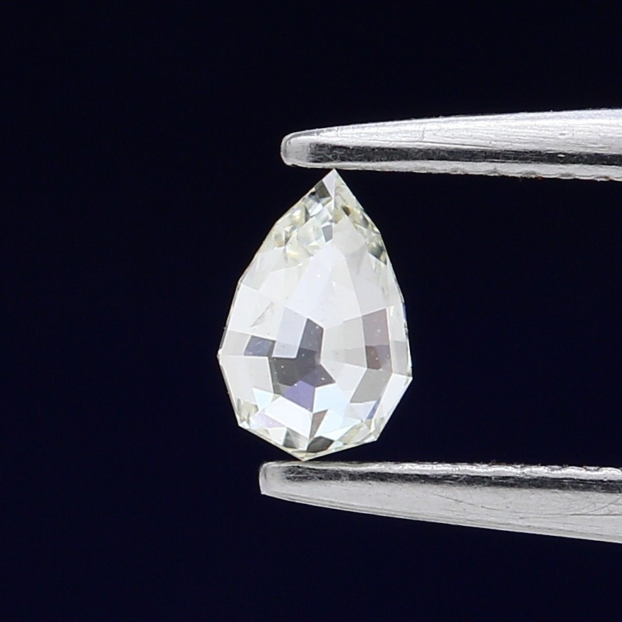 Natural Diamond 0.19ct  Pear Step cut White GH Color VS Clarity Loose Diamond