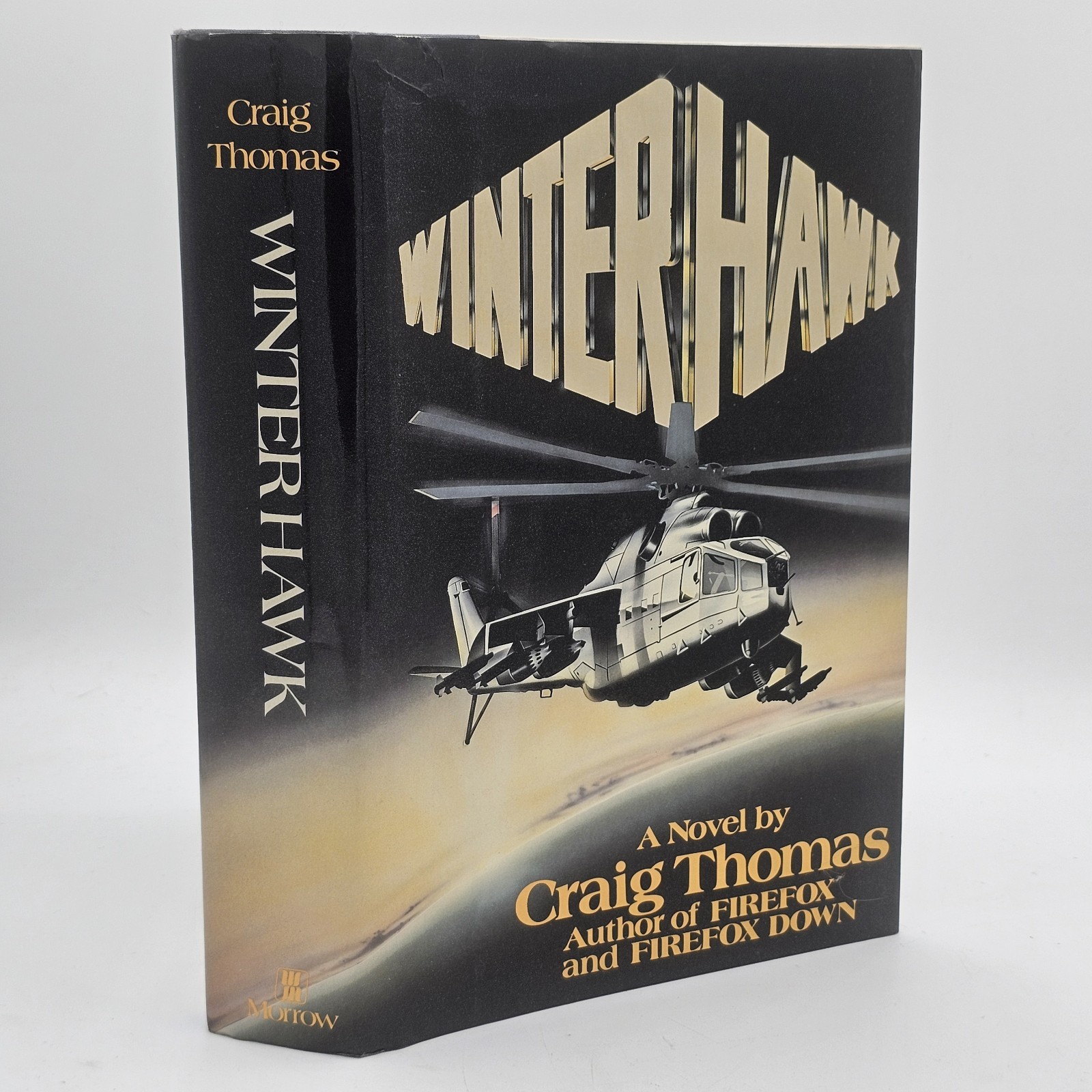 Winter Hawk Craig Thomas 1987 1st Edition HC/DJ Military Thriller