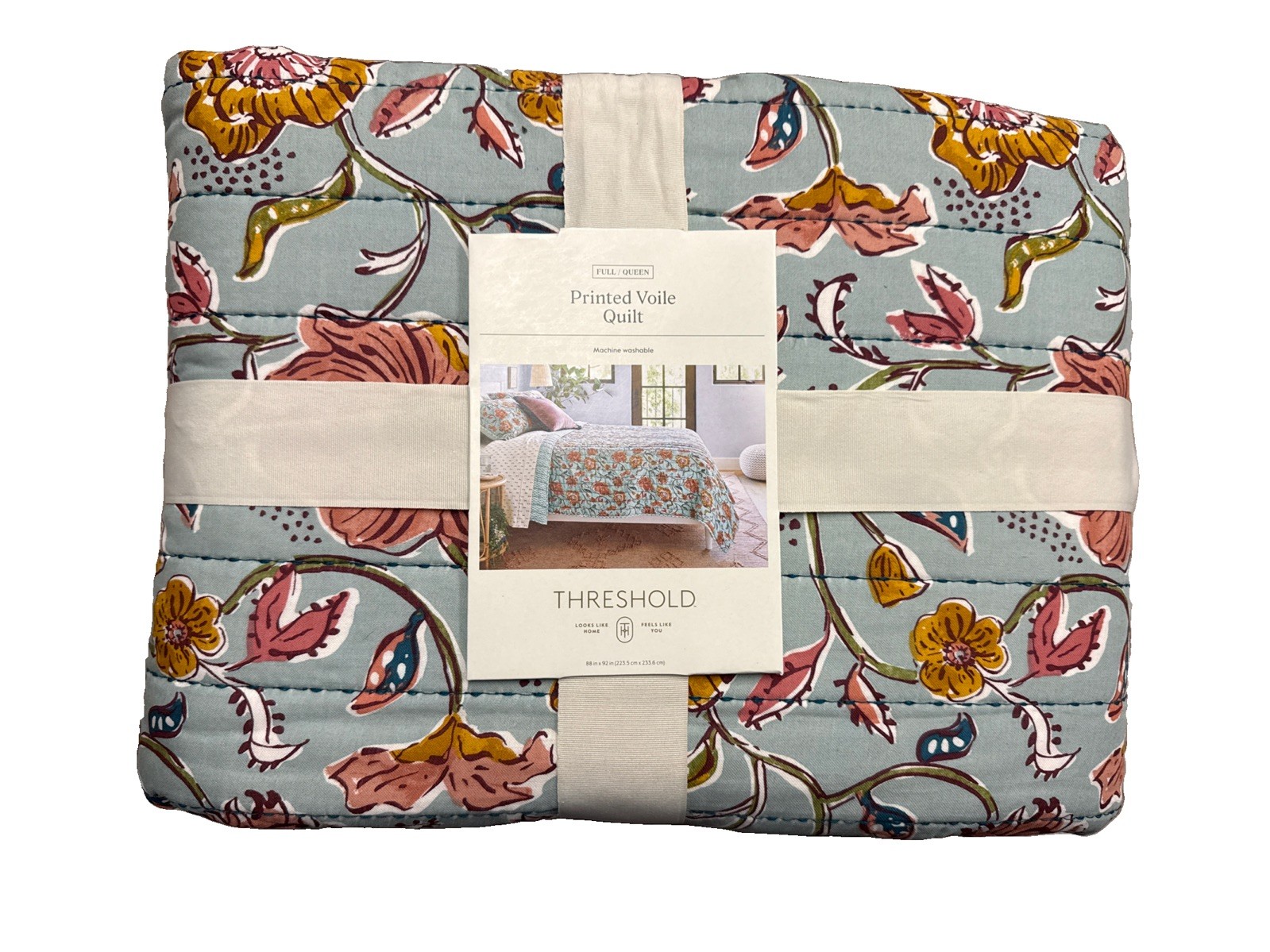 Earthy Vines Quilt - Threshold