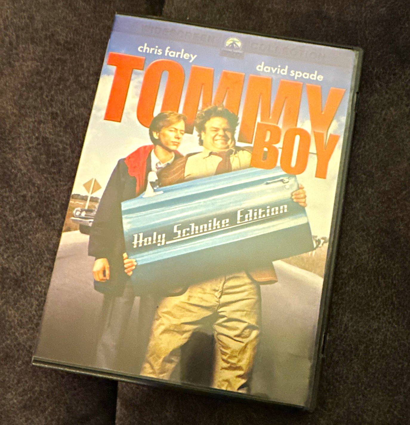 1995 Tommy Boy Holy Schnike Edition DVD PG-13 Comedy Farley Spade Bonus Features