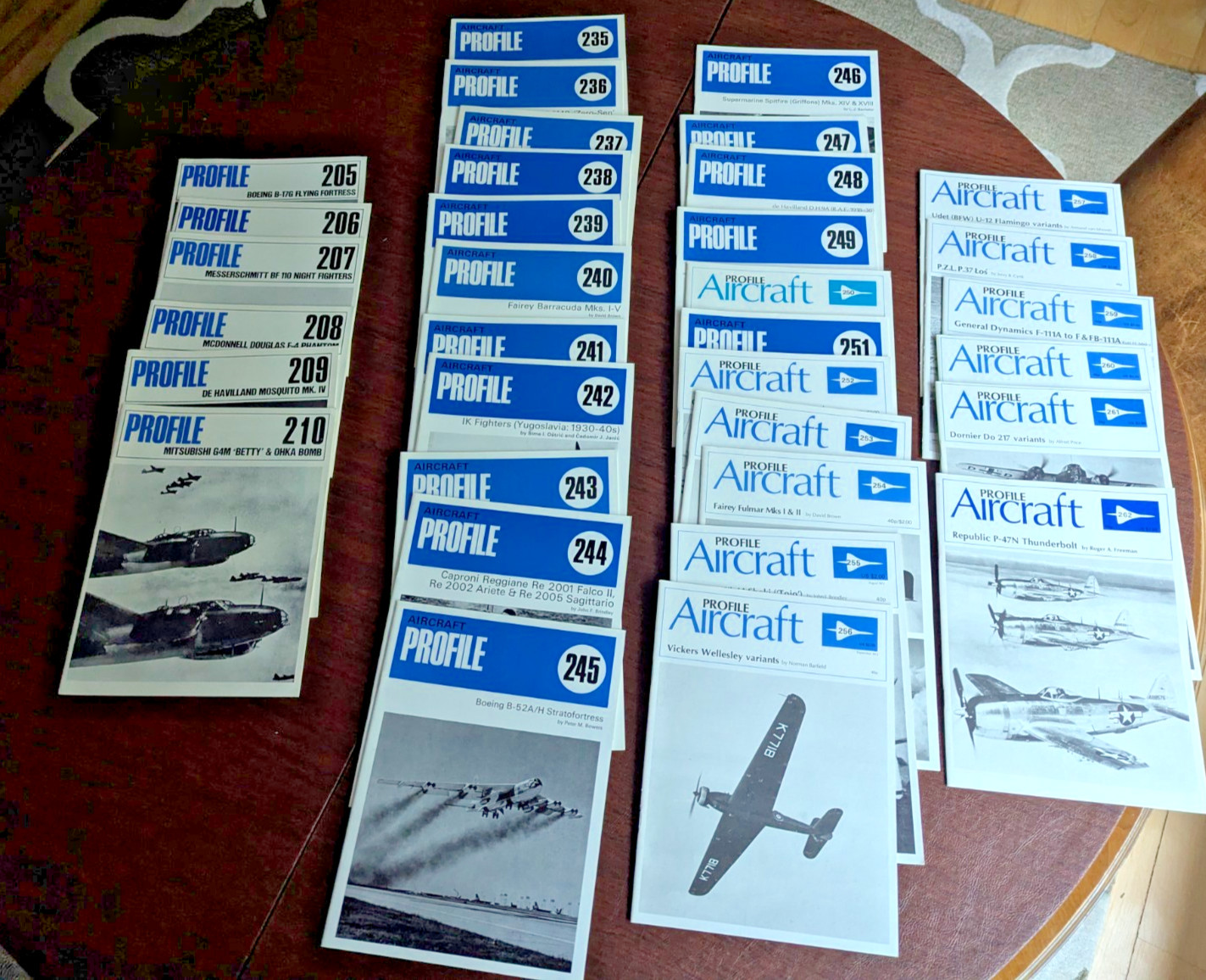 Profile Aircraft Collection 34 volumes Profile Aircraft Collection 34 volumes