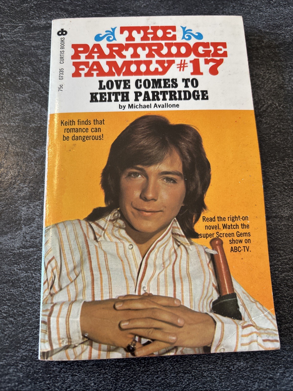 Rare Final Book In Series Partridge Family #17 Love Comes to Keith Partridge #G