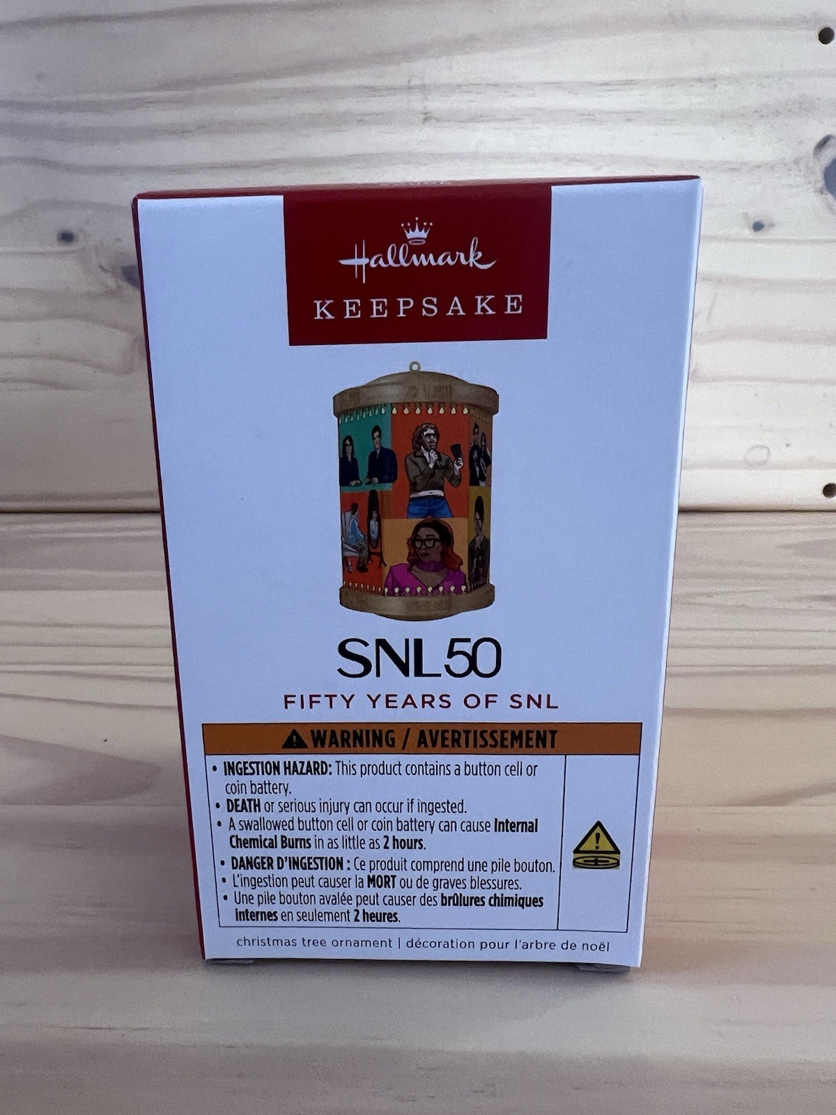 Hallmark Keepsake Magic Ornament 50 Years Of SNL Saturday Night Live Stefon 2025